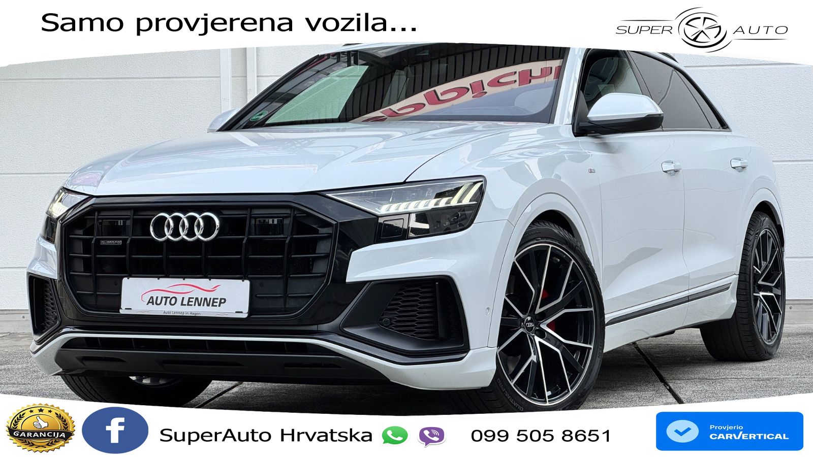Audi Q8 50 TDI V6 (286 KS) quattro Tiptronic