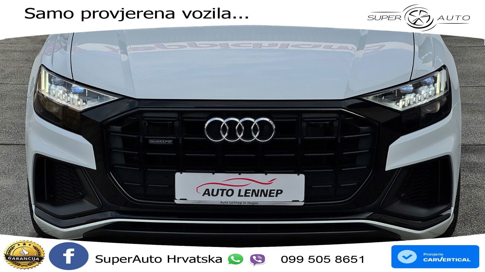 Audi Q8 50 TDI V6 (286 KS) quattro Tiptronic