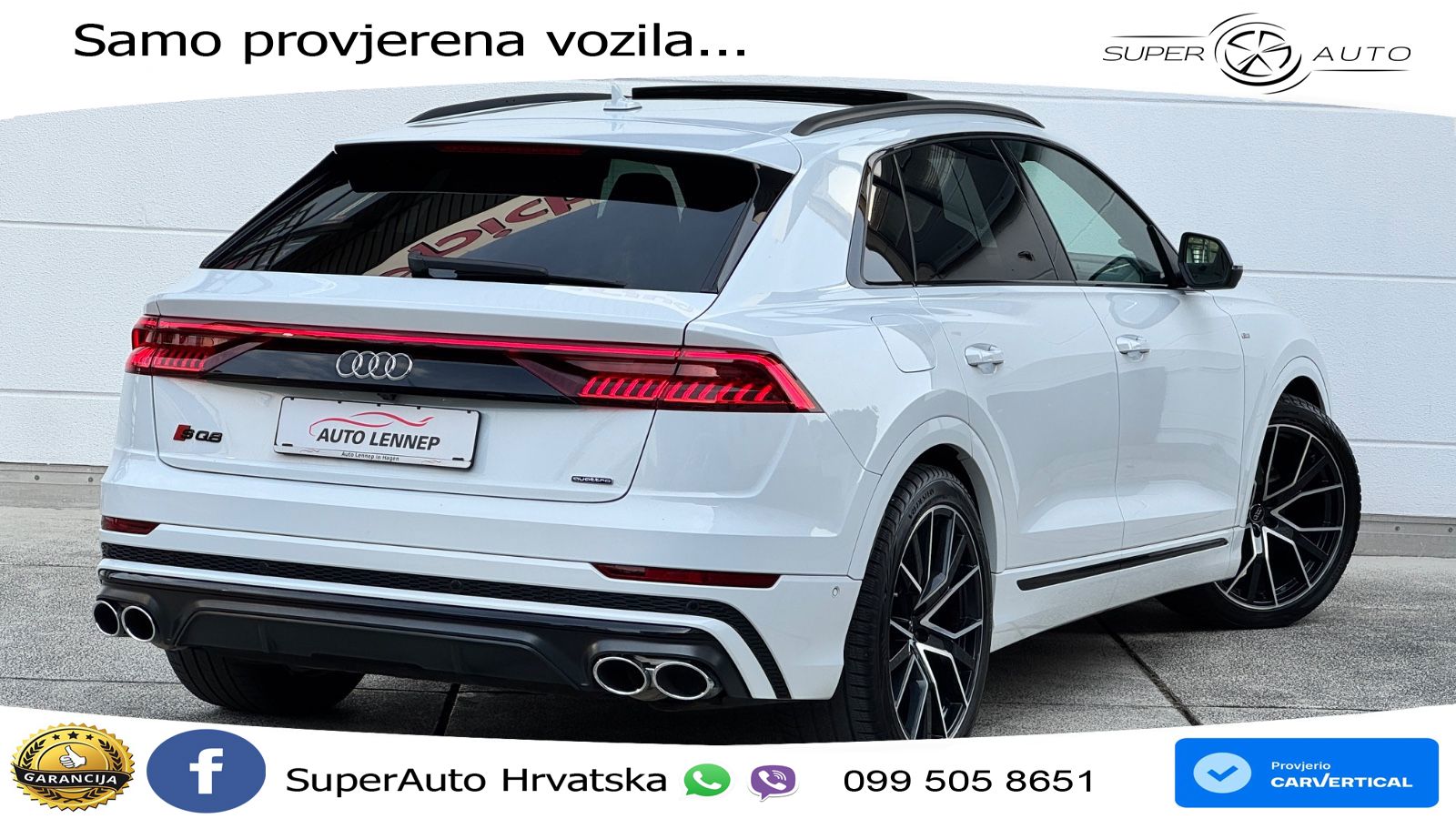 Audi Q8 50 TDI V6 (286 KS) quattro Tiptronic