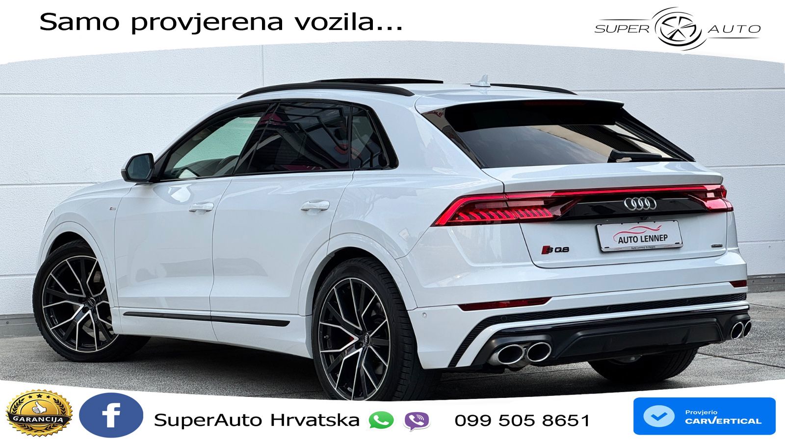 Audi Q8 50 TDI V6 (286 KS) quattro Tiptronic