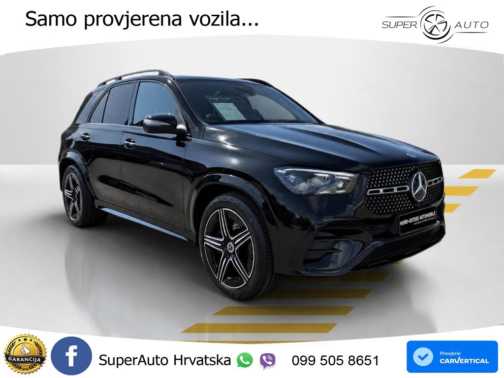 Mercedes GLE 450d (367 KS) EQ Boost 4MATIC 9G-TRONIC AMG LED+GR SJED+ACC