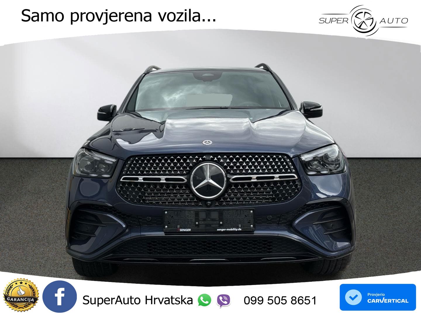 Mercedes GLE 450d (367 KS) EQ Boost 4MATIC 9G-TRONIC AMG LED+GR SJED+ACC