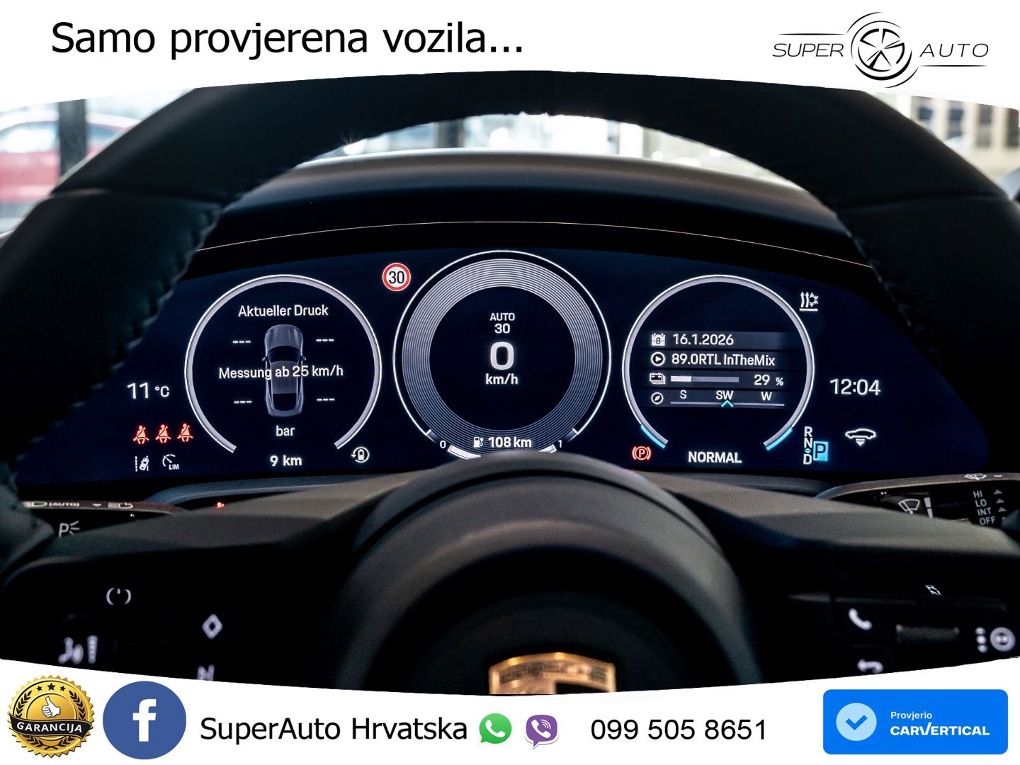 Porsche Taycan 4 105 kWh (435 KS)