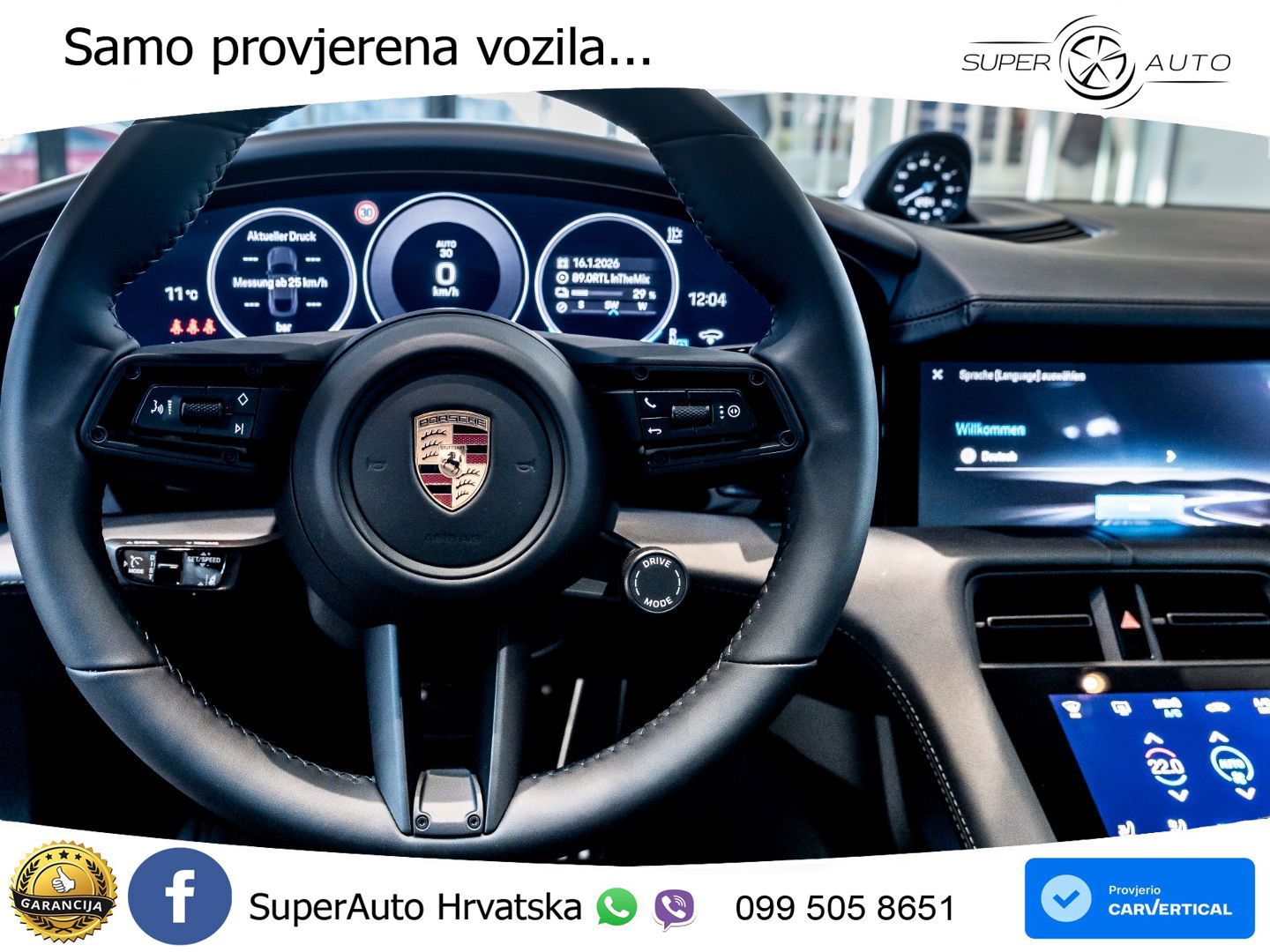 Porsche Taycan 4 105 kWh (435 KS)