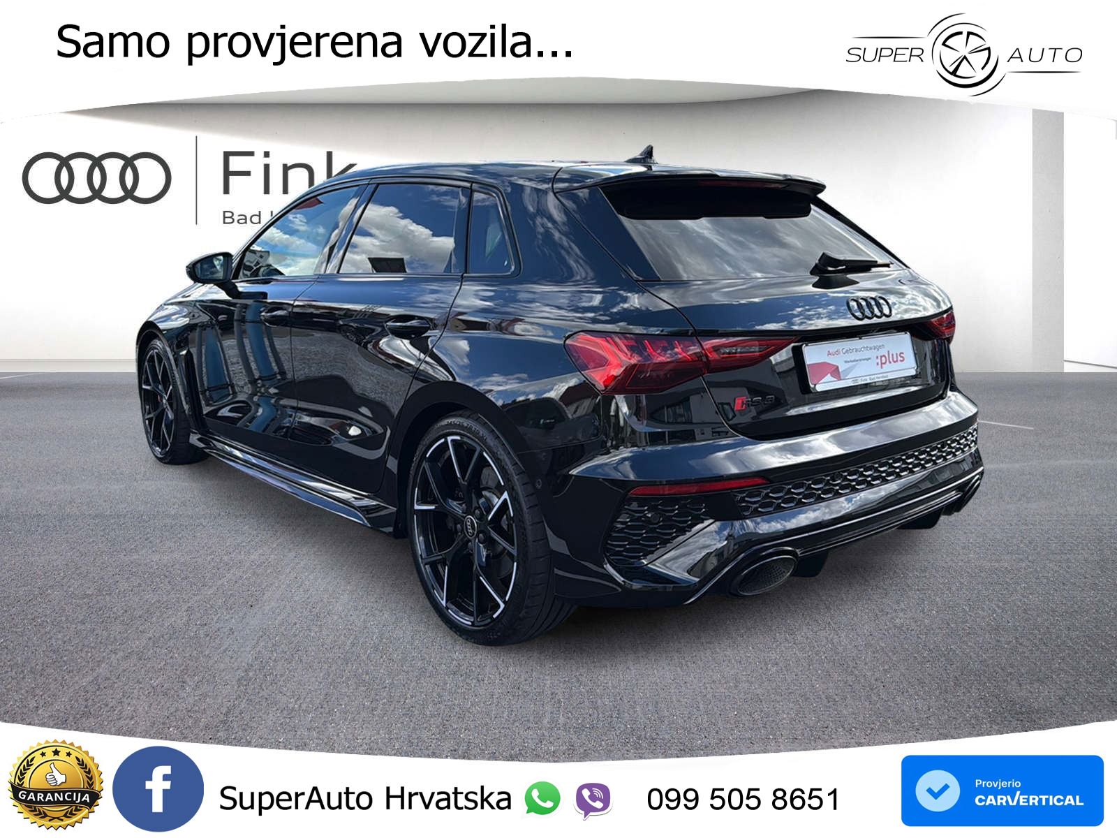 Audi RS3 Sedan 2.5 TFSI (400 KS) quattro S tronic LED+GR SJED+ACC