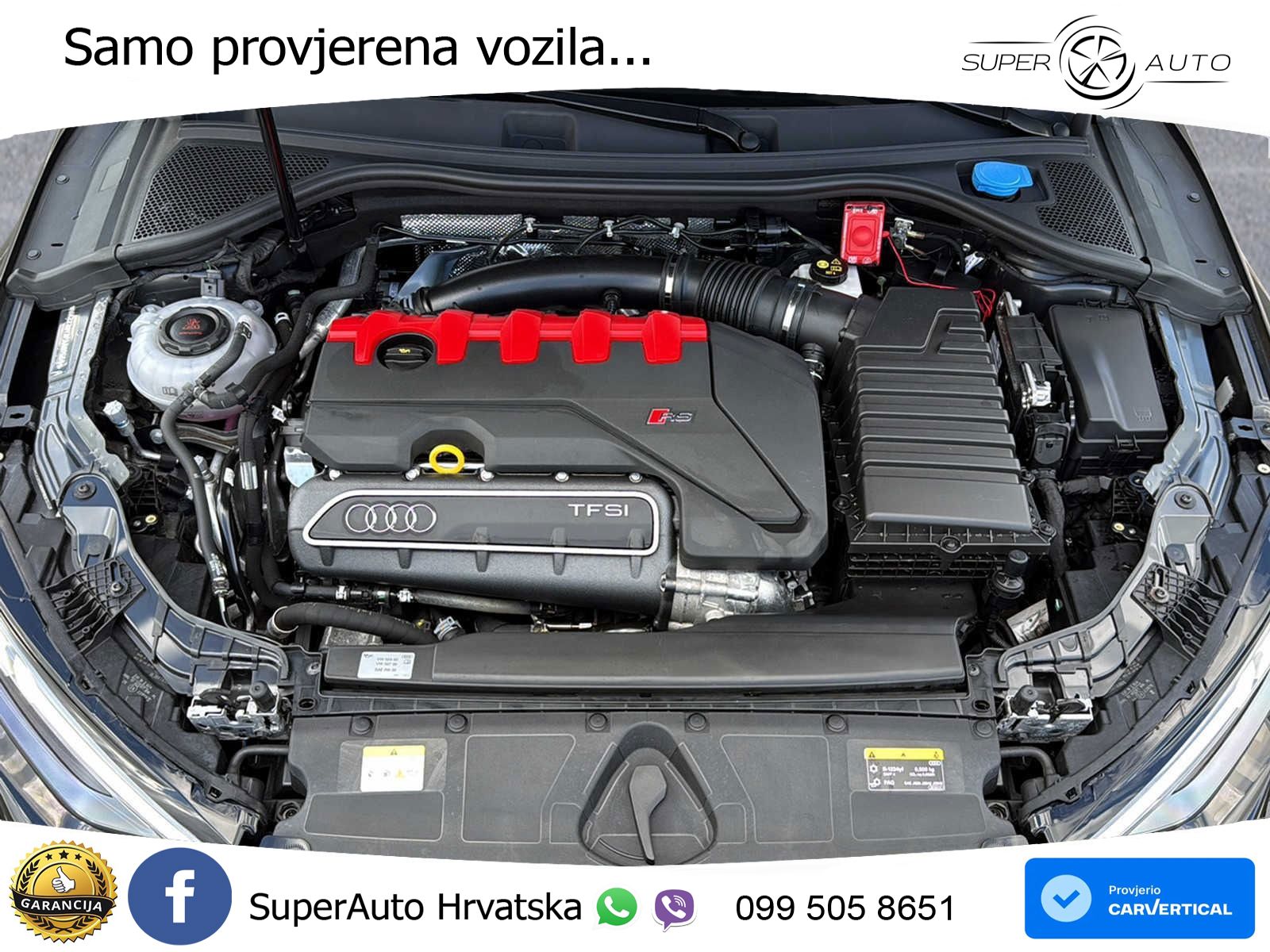 Audi RS3 Sedan 2.5 TFSI (400 KS) quattro S tronic LED+GR SJED+ACC