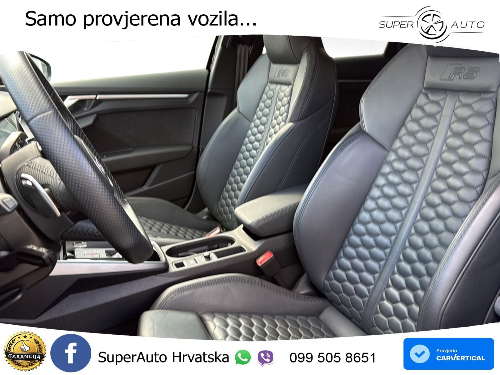 Audi RS3 Sedan 2.5 TFSI (400 KS) quattro S tronic LED+GR SJED+ACC