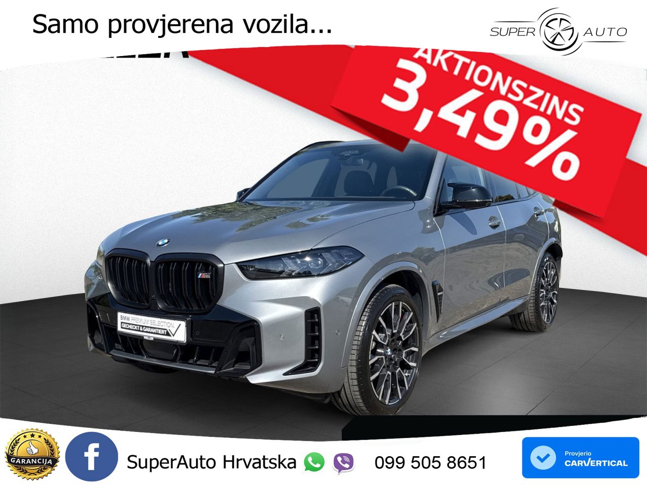 BMW X5 M60i V8 (530 KS) xDrive Steptronic ACC+HEAD+4xGR SJED+360+PANO