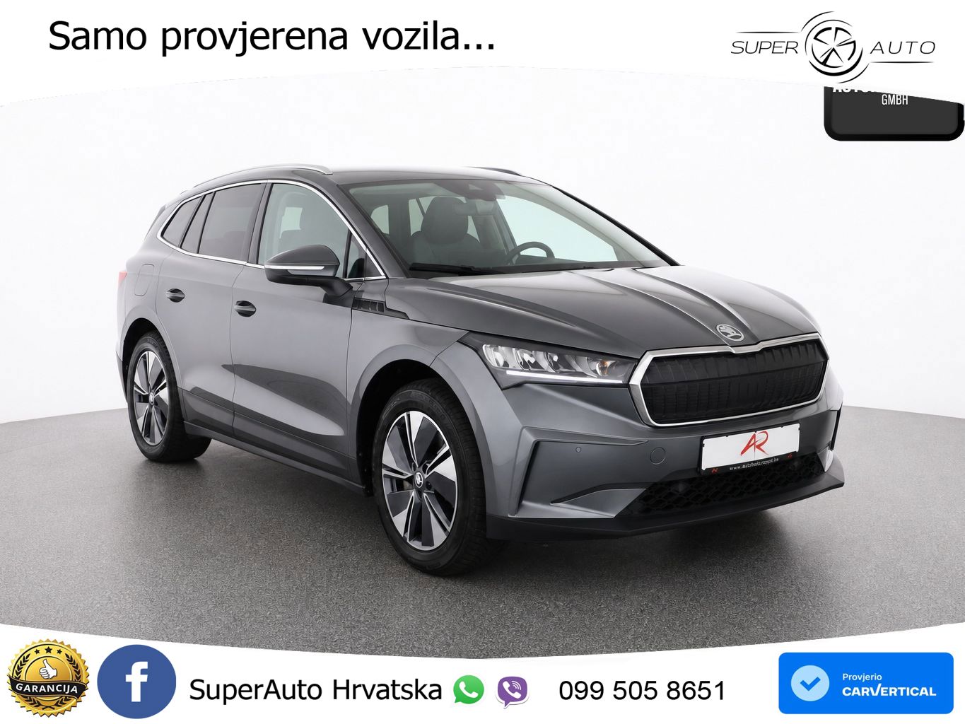 Škoda Enyaq 85 82 kWh (286 KS) LED+GR SJED+ACC