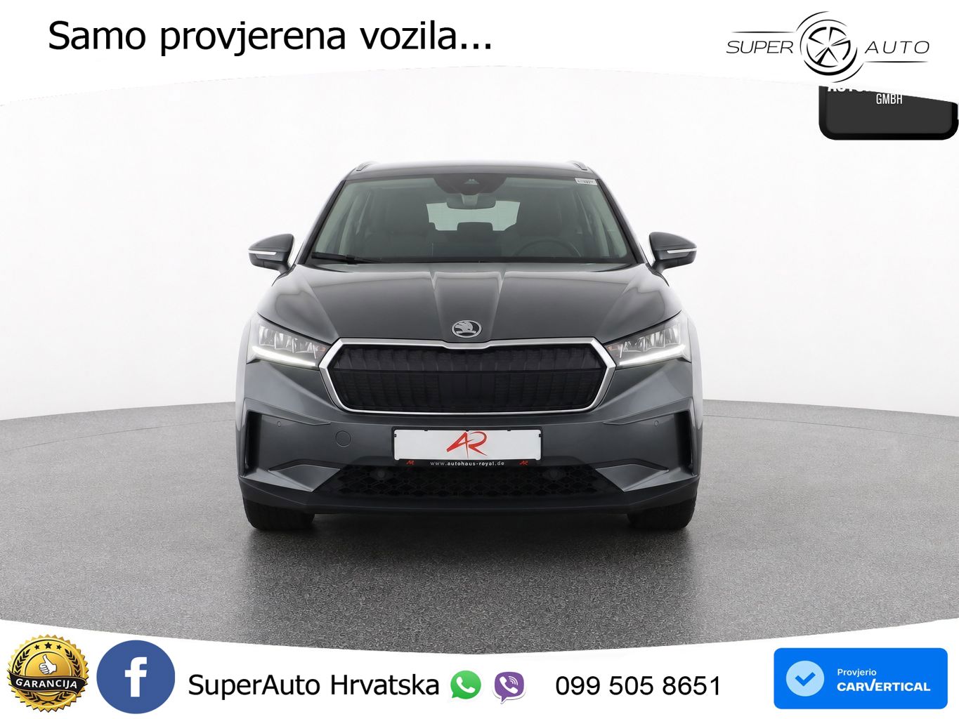 Škoda Enyaq 85 82 kWh (286 KS) LED+GR SJED+ACC