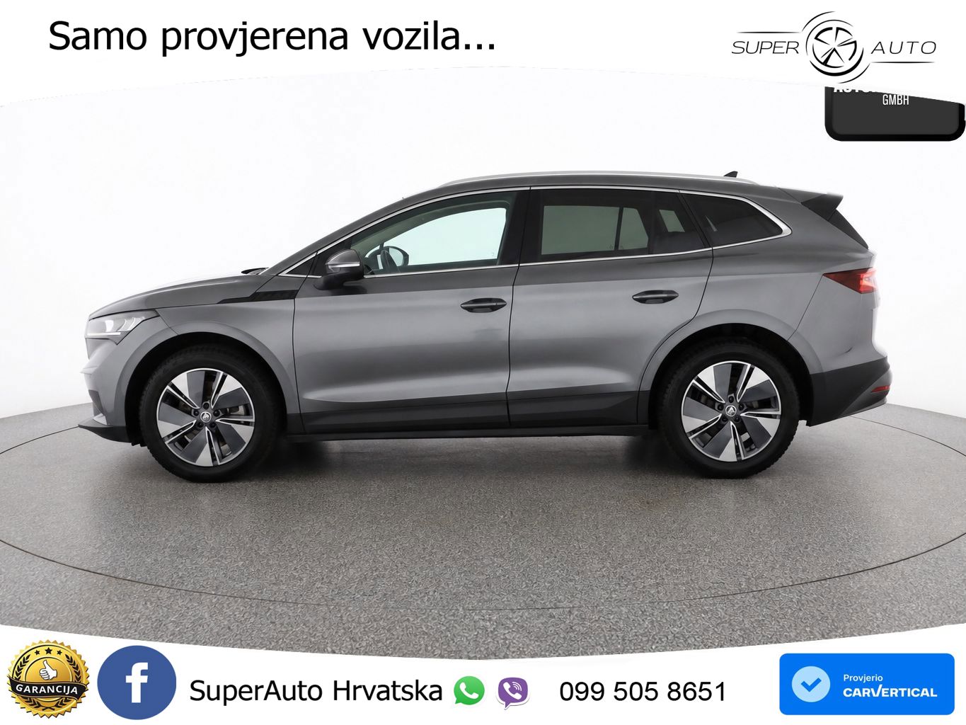 Škoda Enyaq 85 82 kWh (286 KS) LED+GR SJED+ACC