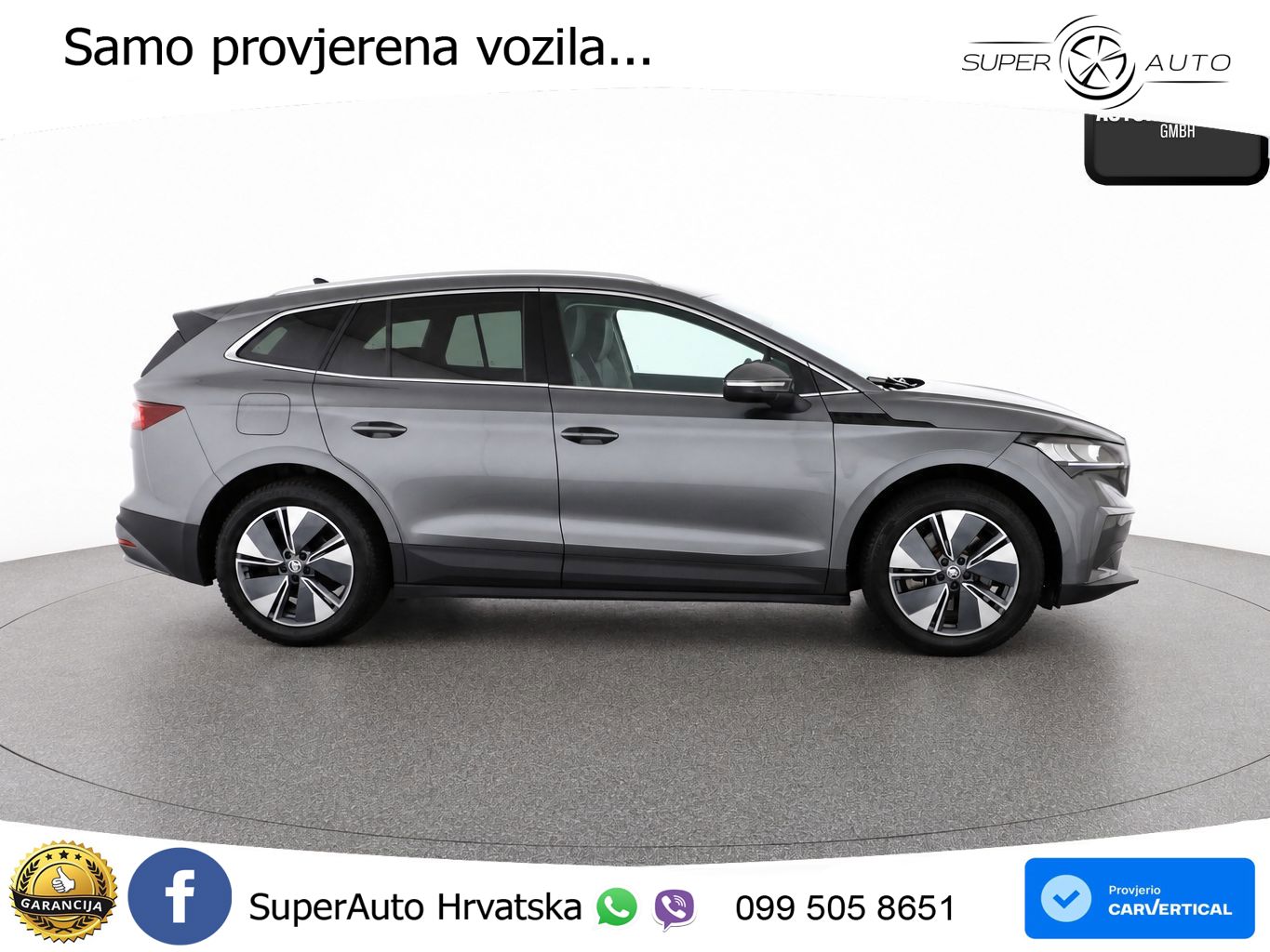 Škoda Enyaq 85 82 kWh (286 KS) LED+GR SJED+ACC