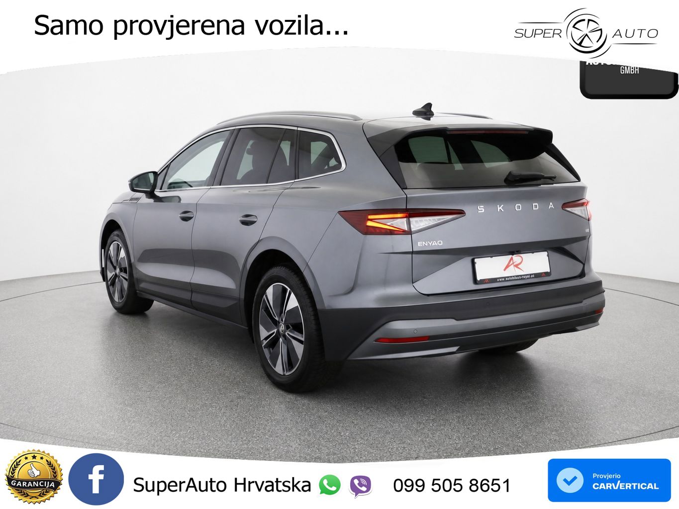 Škoda Enyaq 85 82 kWh (286 KS) LED+GR SJED+ACC