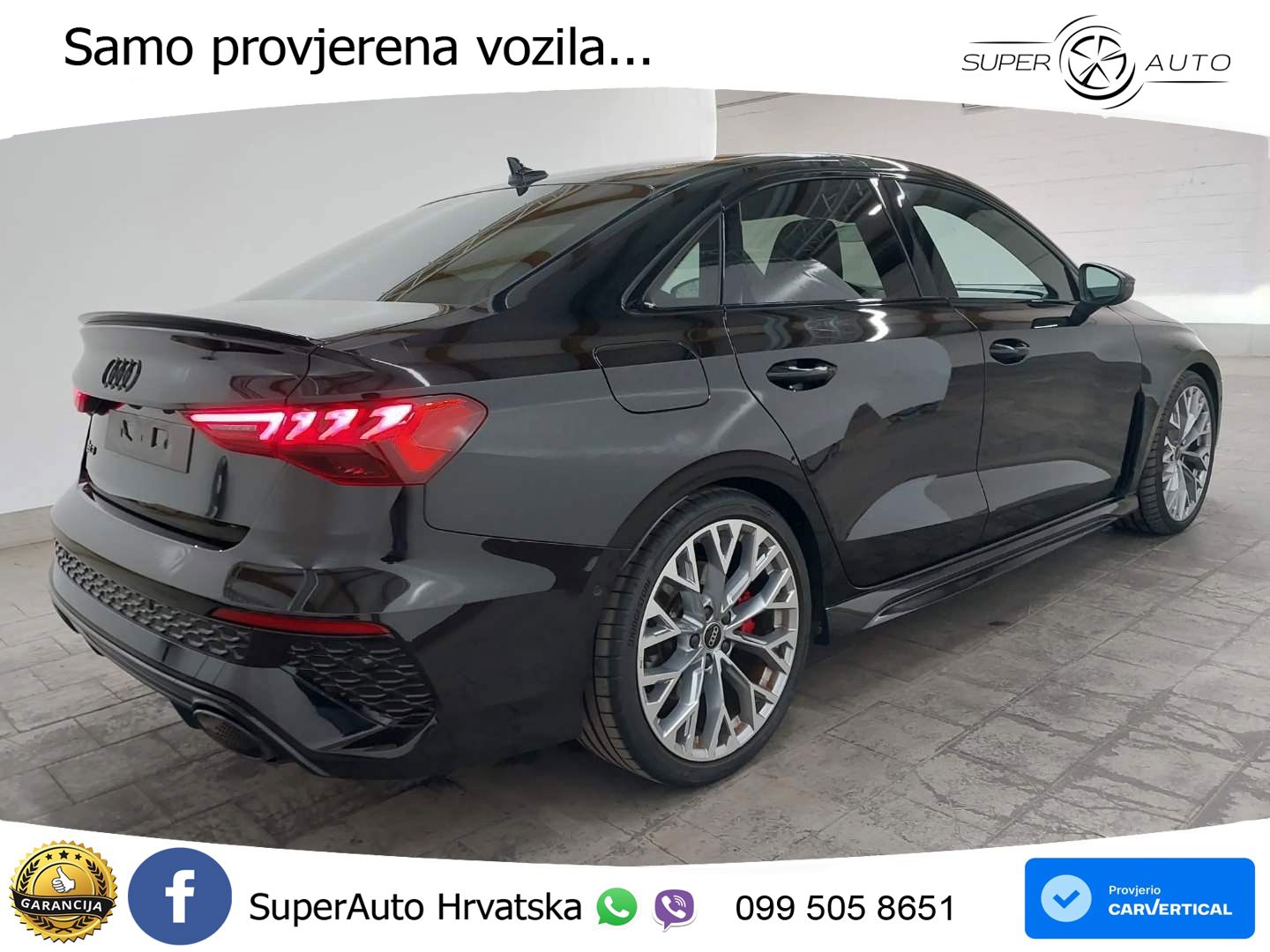 Audi RS3 Sedan 2.5 TFSI (400 KS) quattro S tronic LED+GR SJED+ACC
