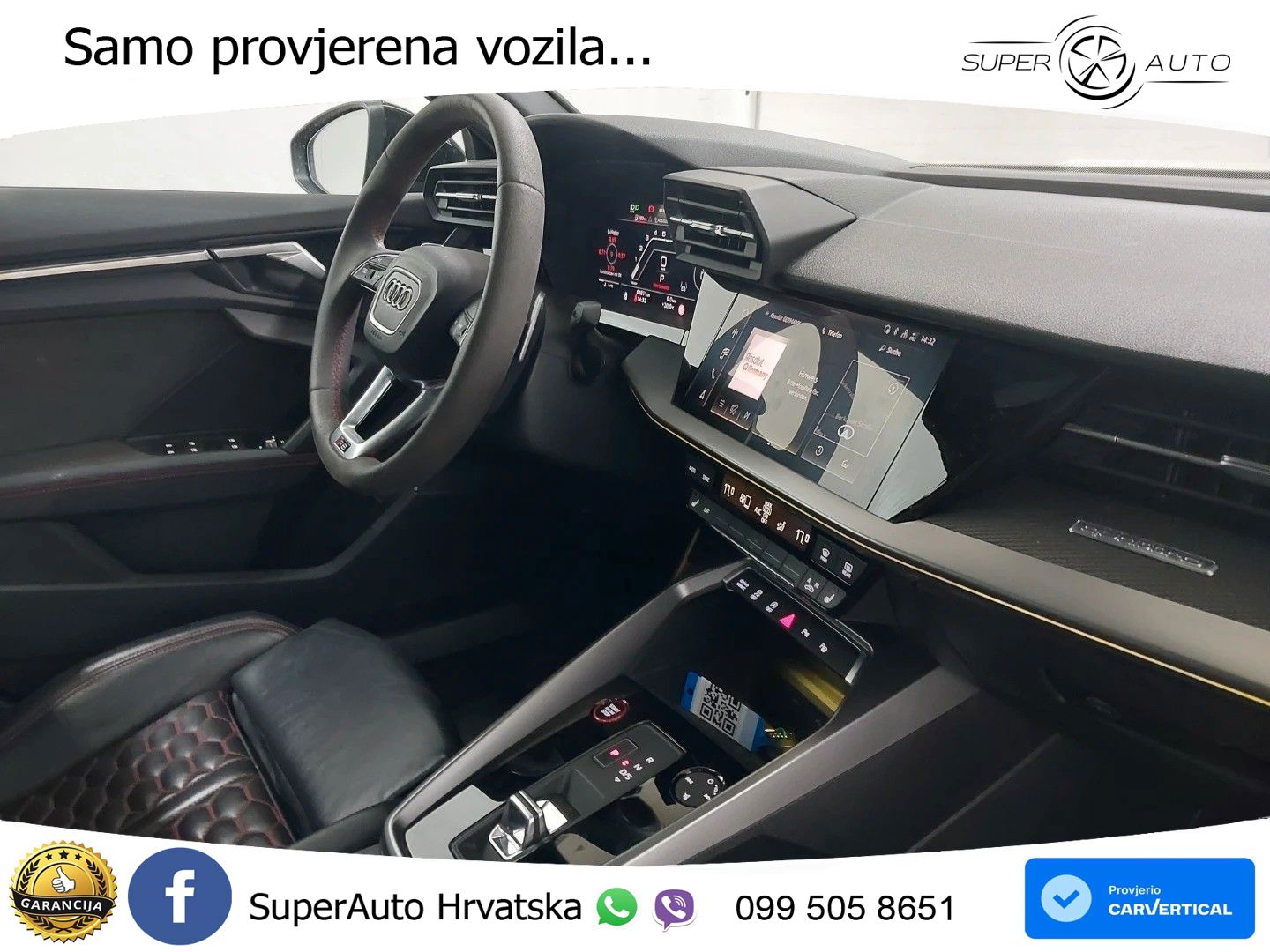 Audi RS3 Sedan 2.5 TFSI (400 KS) quattro S tronic LED+GR SJED+ACC