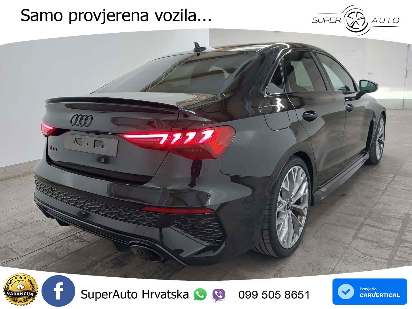 Audi RS3 Sedan 2.5 TFSI (400 KS) quattro S tronic LED+GR SJED+ACC