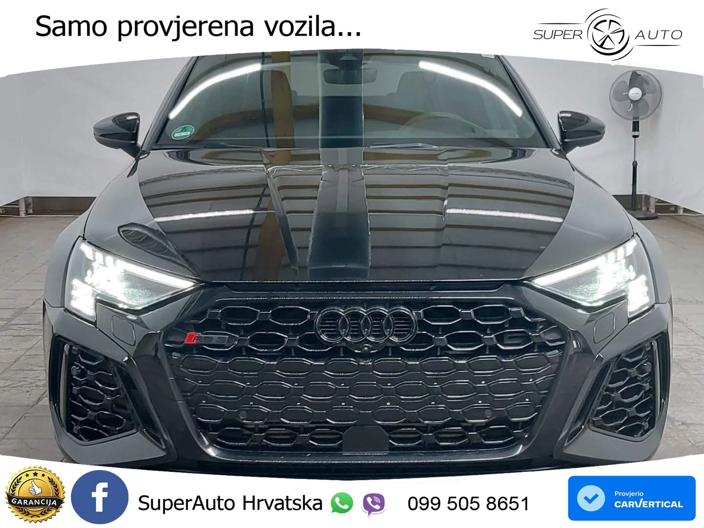 Audi RS3 Sedan 2.5 TFSI (400 KS) quattro S tronic LED+GR SJED+ACC