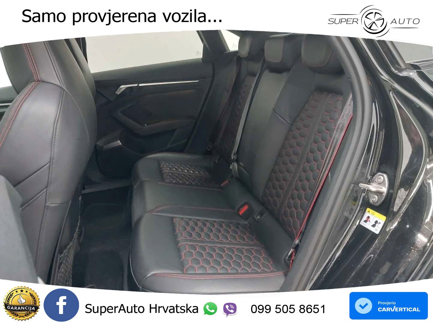 Audi RS3 Sedan 2.5 TFSI (400 KS) quattro S tronic LED+GR SJED+ACC