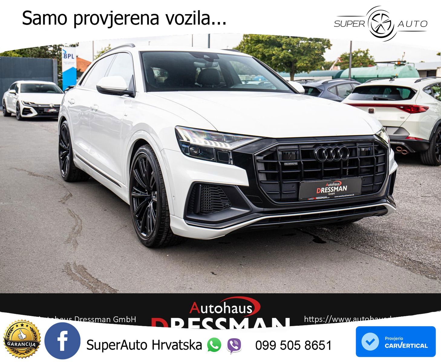 Audi Q8 55 TFSIe V6 (381 KS) quattro tiptronic