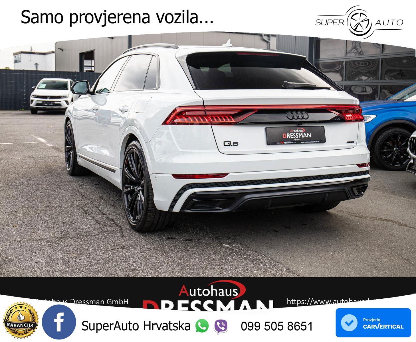 Audi Q8 55 TFSIe V6 (381 KS) quattro tiptronic