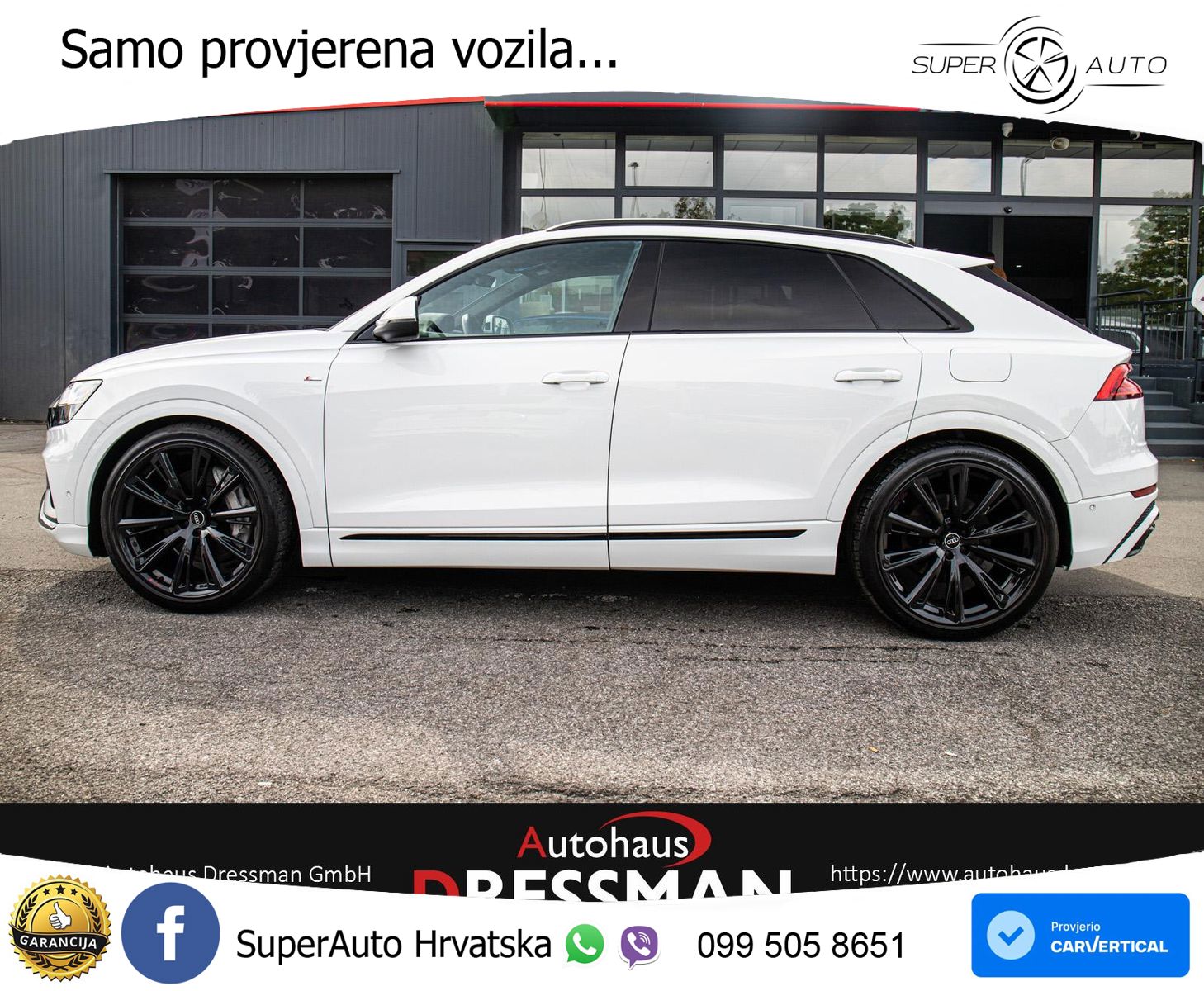 Audi Q8 55 TFSIe V6 (381 KS) quattro tiptronic