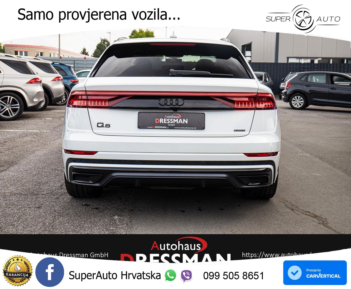 Audi Q8 55 TFSIe V6 (381 KS) quattro tiptronic
