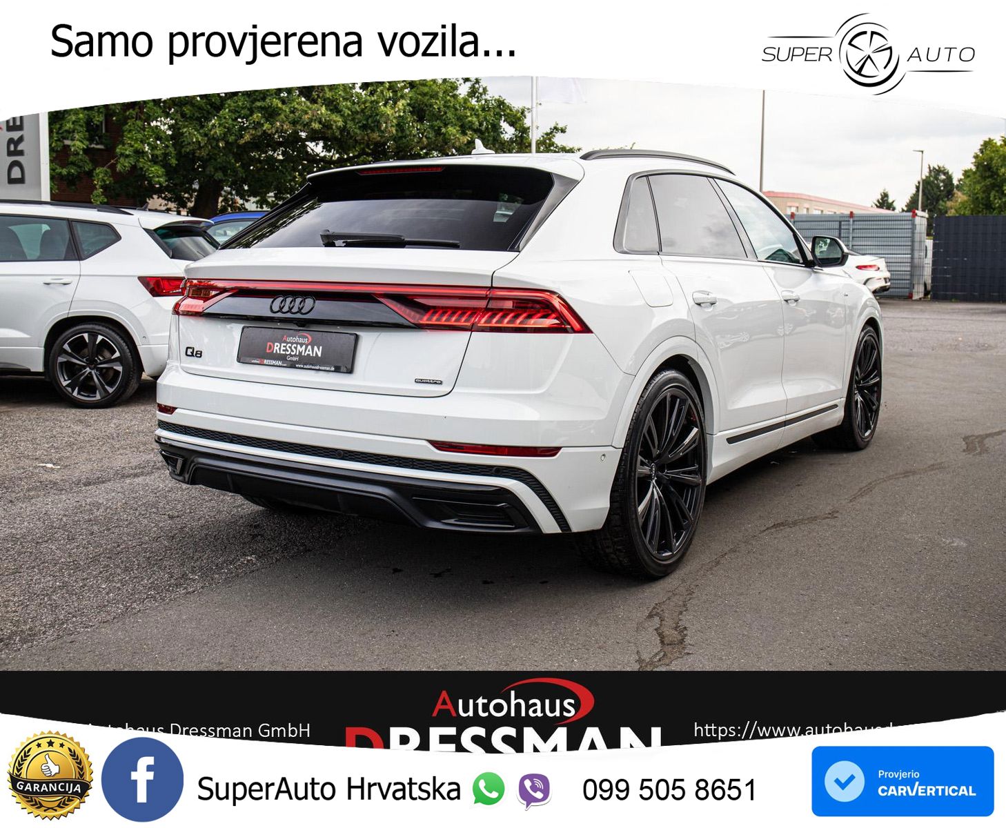 Audi Q8 55 TFSIe V6 (381 KS) quattro tiptronic