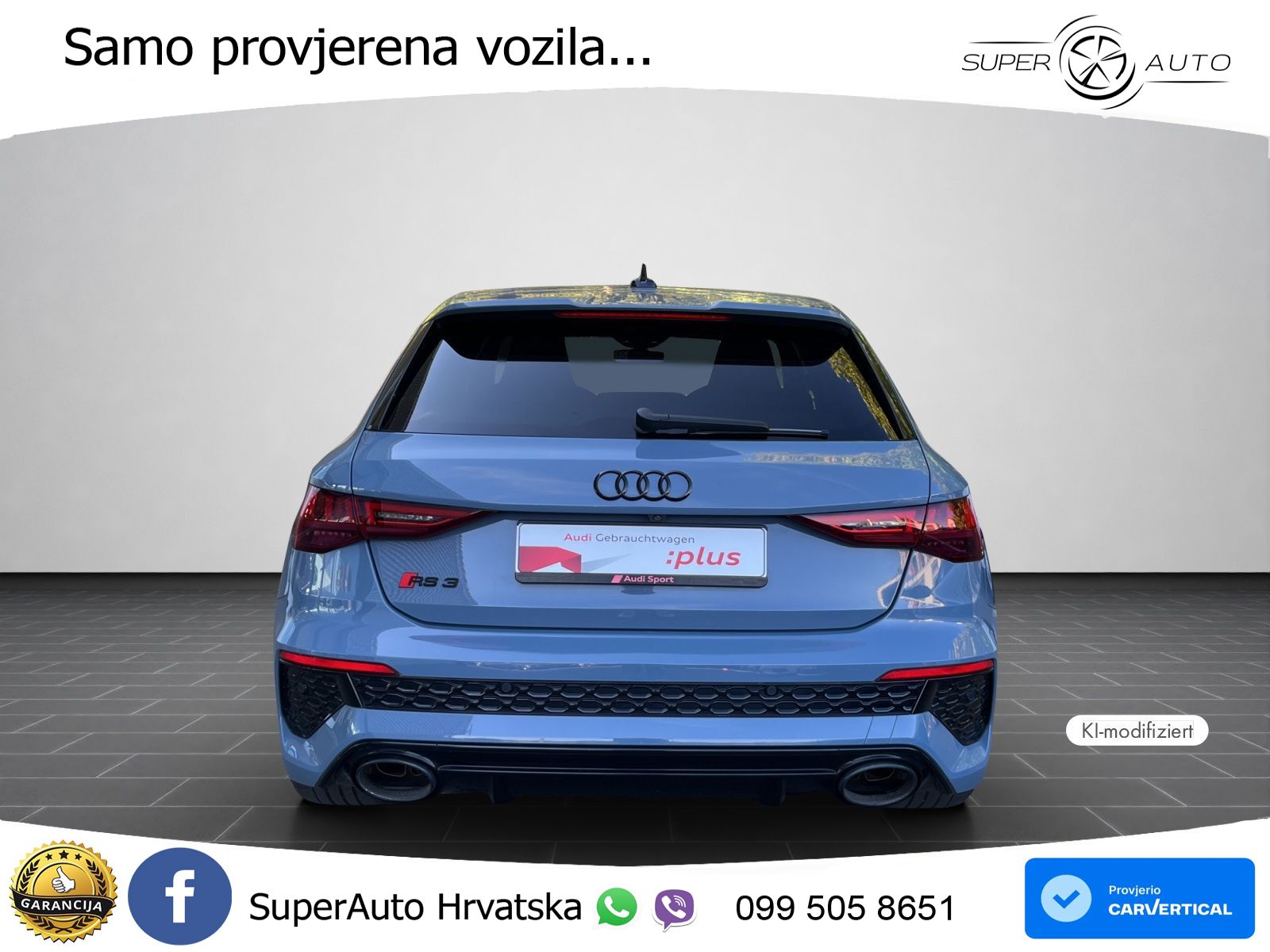 Audi RS3 Sedan 2.5 TFSI (400 KS) quattro S tronic LED+GR SJED+ACC