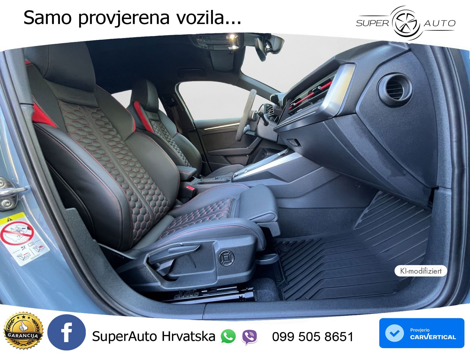 Audi RS3 Sedan 2.5 TFSI (400 KS) quattro S tronic LED+GR SJED+ACC