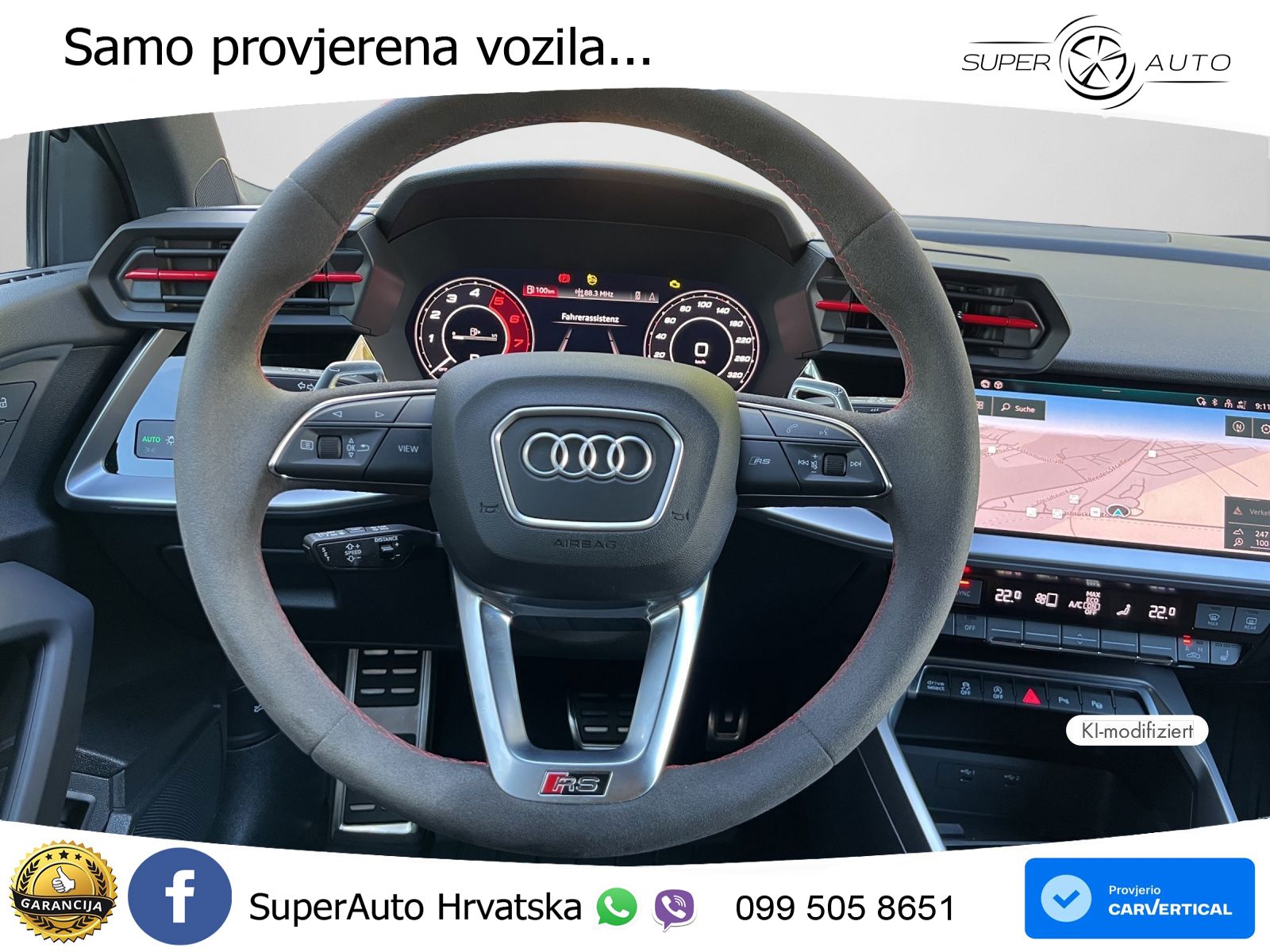 Audi RS3 Sedan 2.5 TFSI (400 KS) quattro S tronic LED+GR SJED+ACC