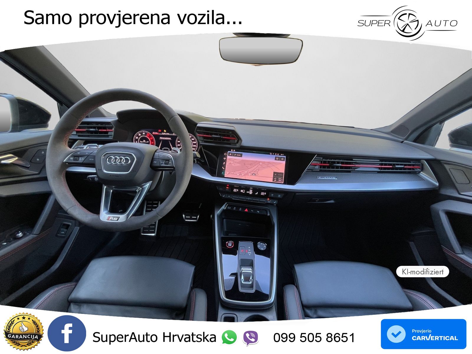 Audi RS3 Sedan 2.5 TFSI (400 KS) quattro S tronic LED+GR SJED+ACC