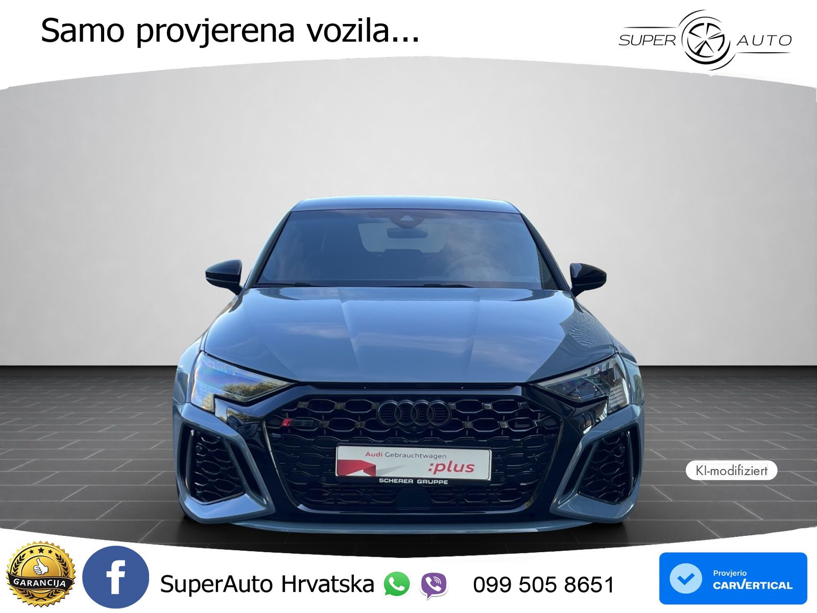 Audi RS3 Sedan 2.5 TFSI (400 KS) quattro S tronic LED+GR SJED+ACC