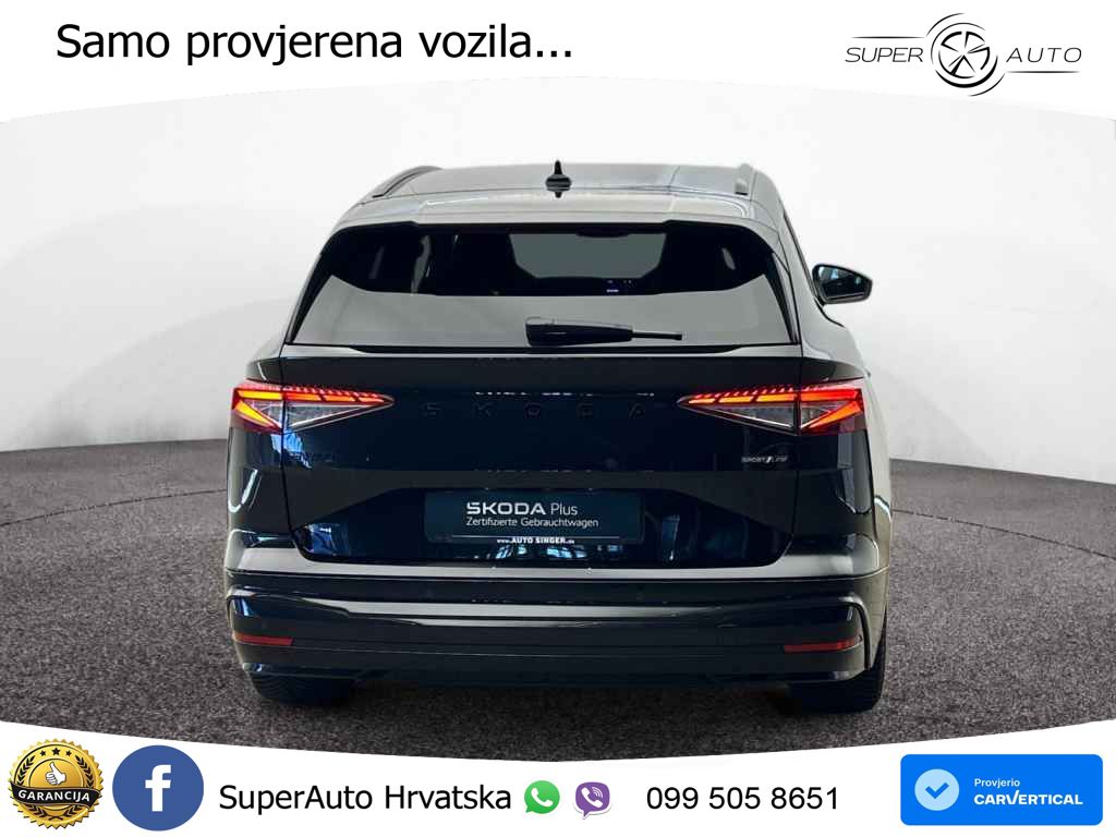 Škoda Enyaq 85 82 kWh (286 KS) SportLine LED+GR SJED+ACC