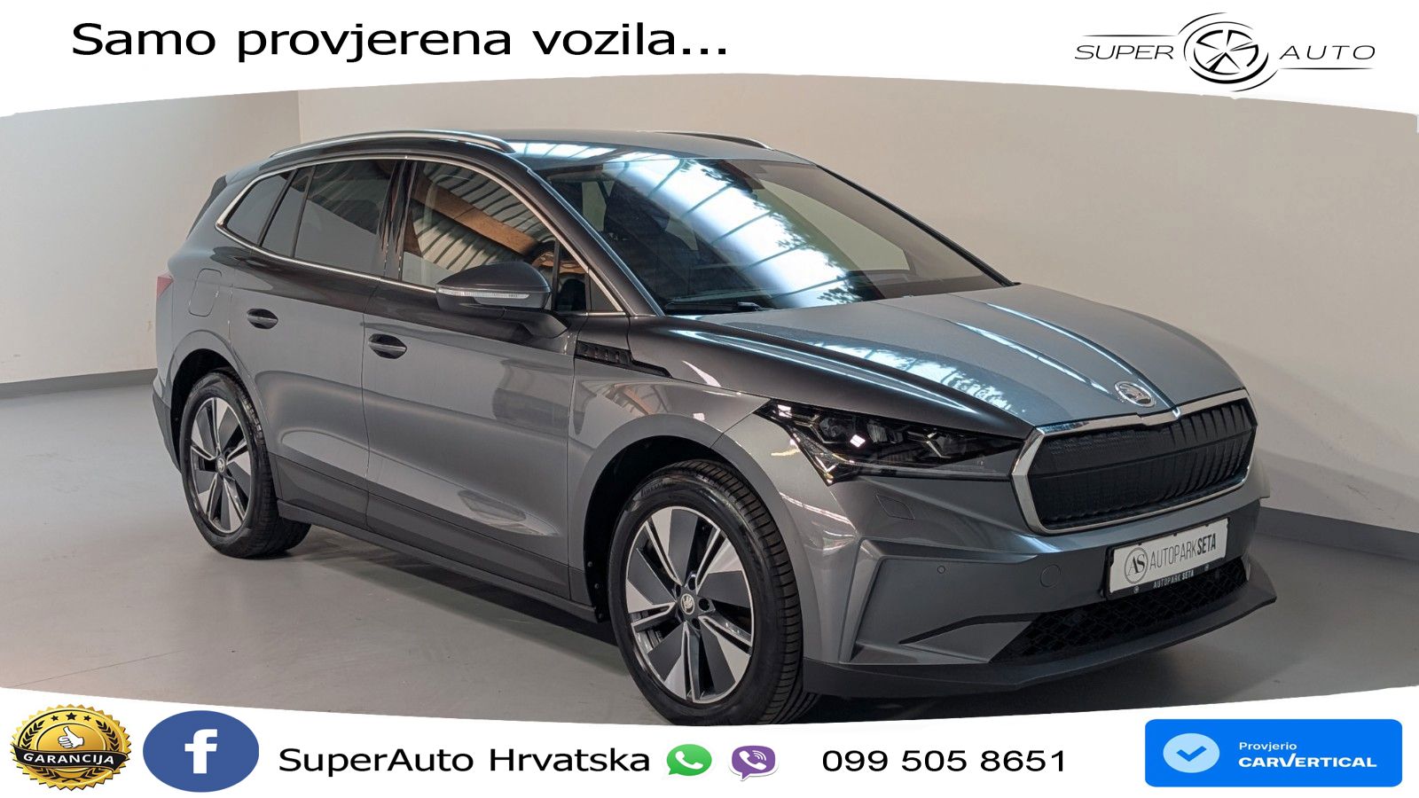 Škoda Enyaq iV 80 82 kWh (204 KS) Loft LED+GR SJED+ACC