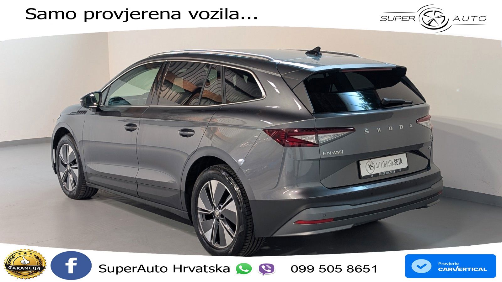 Škoda Enyaq iV 80 82 kWh (204 KS) Loft LED+GR SJED+ACC
