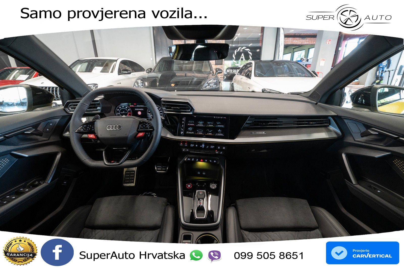 Audi RS3 Sedan 2.5 TFSI (400 KS) quattro S tronic LED+GR SJED+ACC