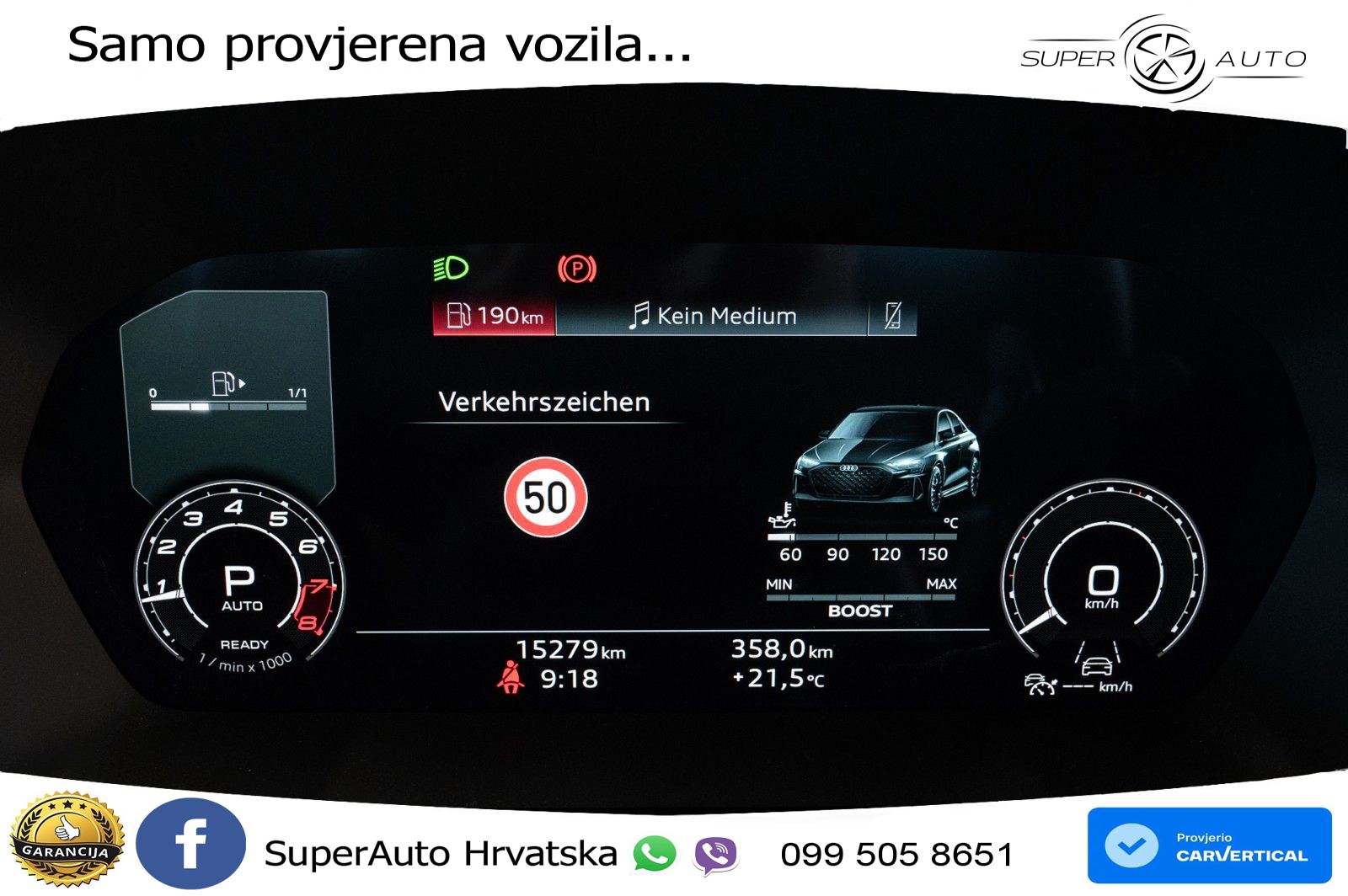 Audi RS3 Sedan 2.5 TFSI (400 KS) quattro S tronic LED+GR SJED+ACC