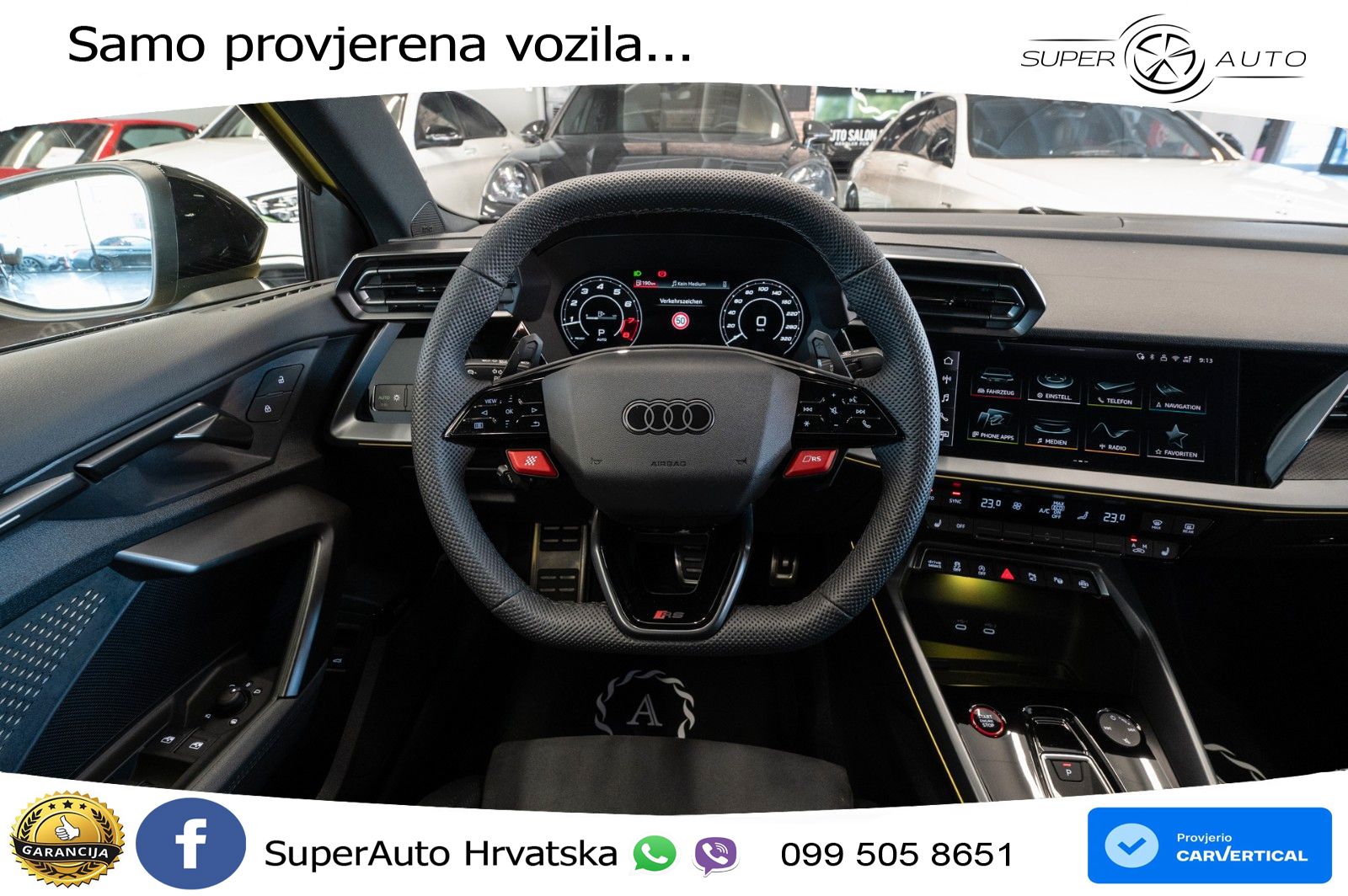 Audi RS3 Sedan 2.5 TFSI (400 KS) quattro S tronic LED+GR SJED+ACC