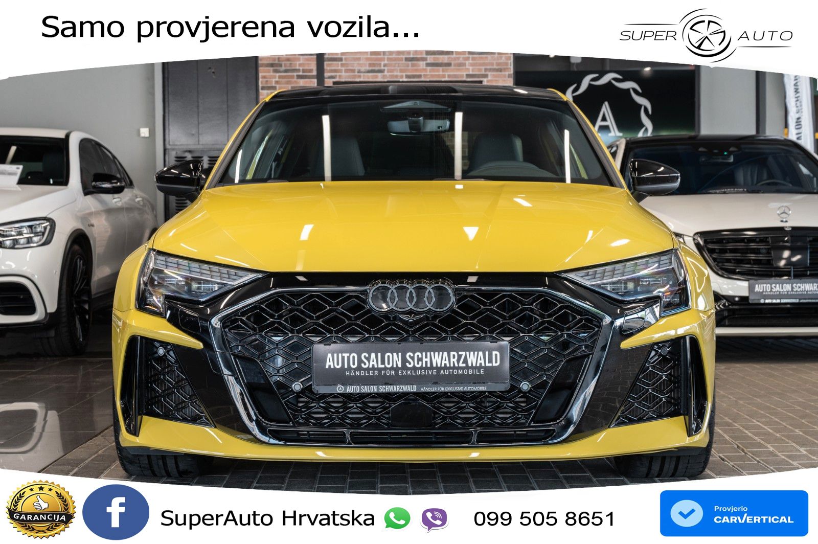 Audi RS3 Sedan 2.5 TFSI (400 KS) quattro S tronic LED+GR SJED+ACC