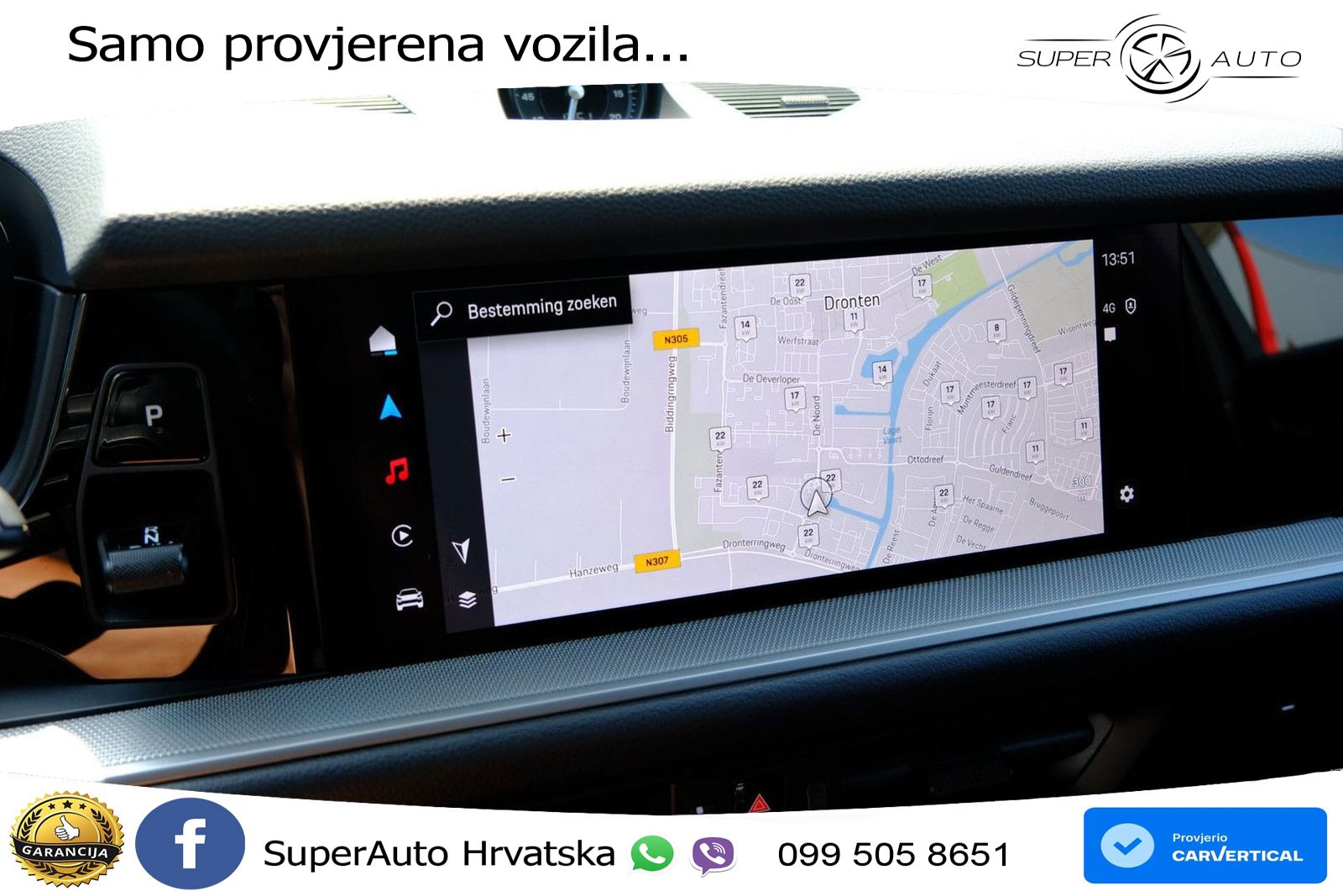 Porsche Cayenne 3.0 V6 (470 KS) E-Hybrid Tiptronic S LED+GR SJED+ACC