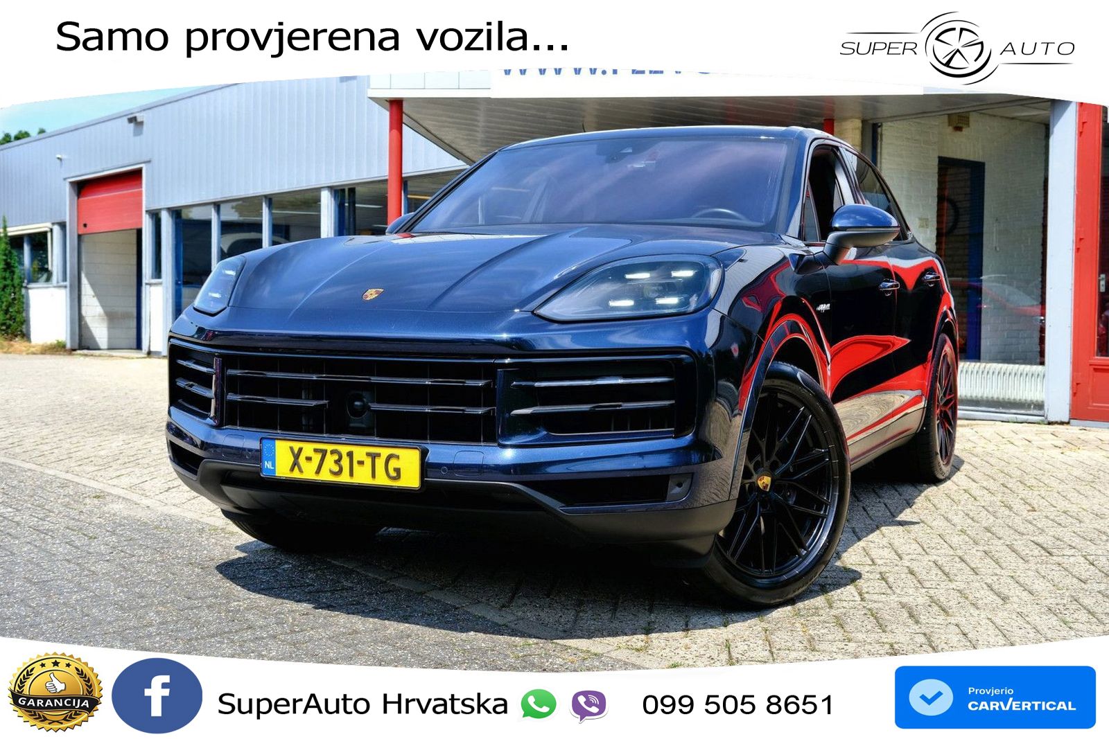 Porsche Cayenne 3.0 V6 (470 KS) E-Hybrid Tiptronic S LED+GR SJED+ACC