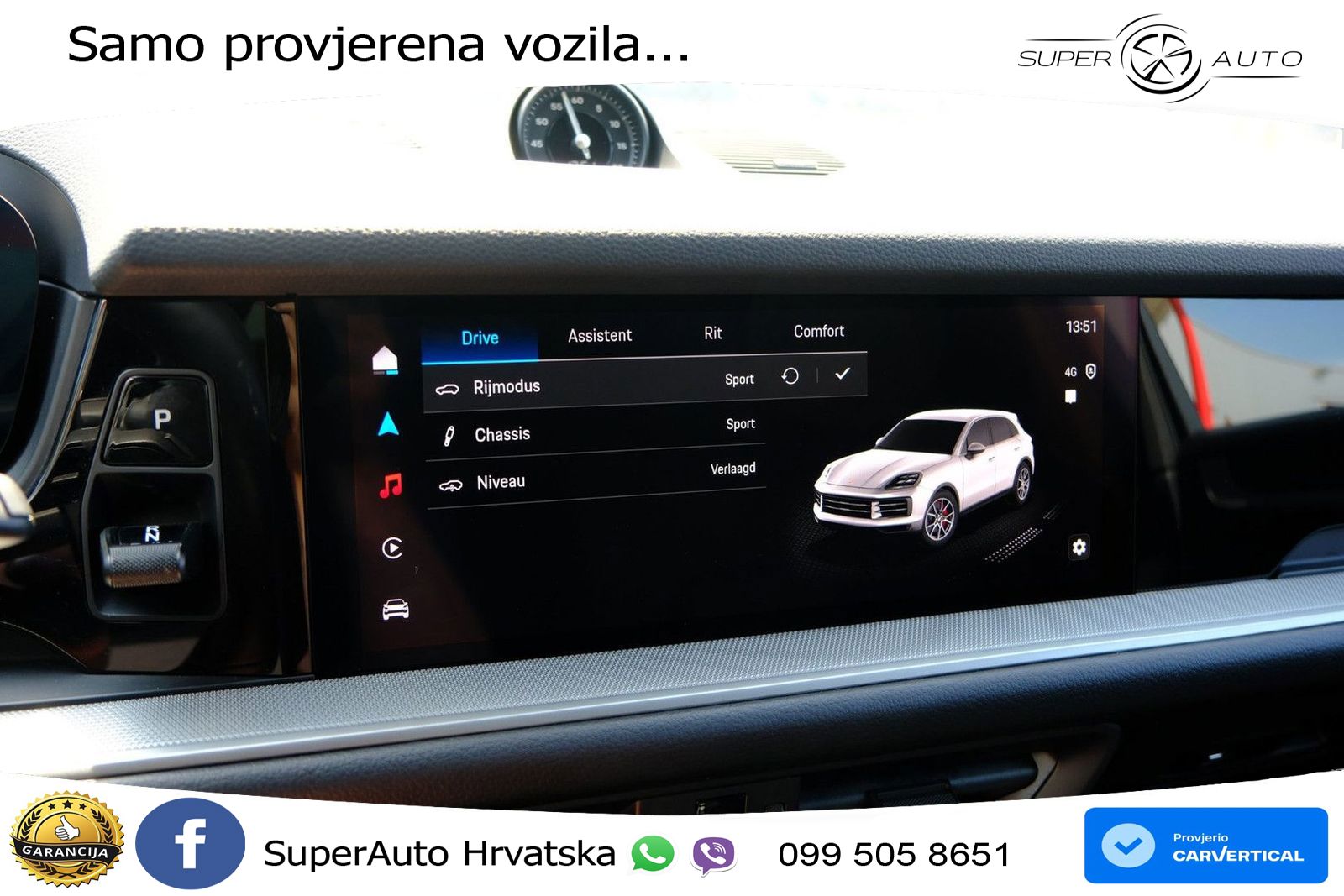Porsche Cayenne 3.0 V6 (470 KS) E-Hybrid Tiptronic S LED+GR SJED+ACC