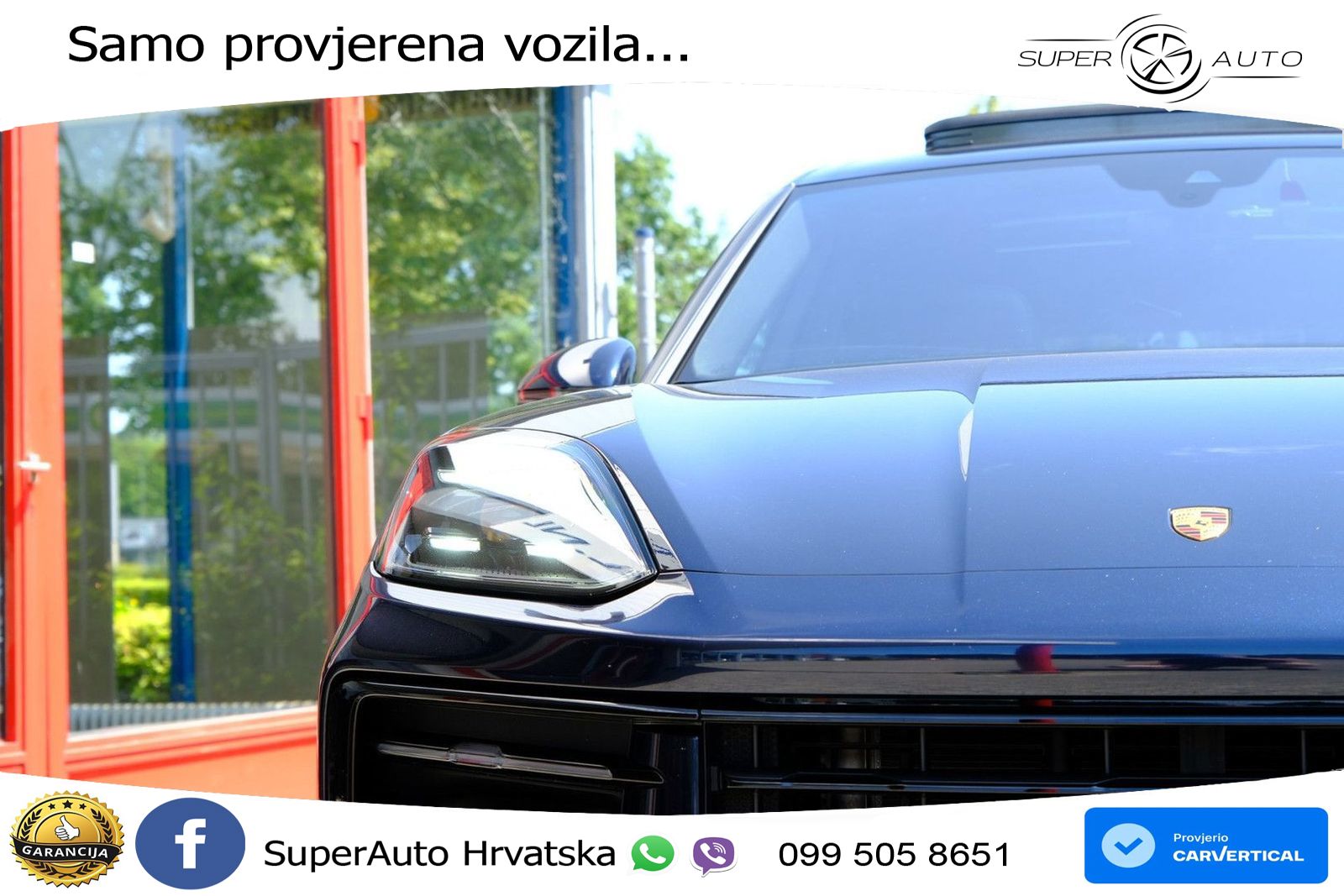 Porsche Cayenne 3.0 V6 (470 KS) E-Hybrid Tiptronic S LED+GR SJED+ACC