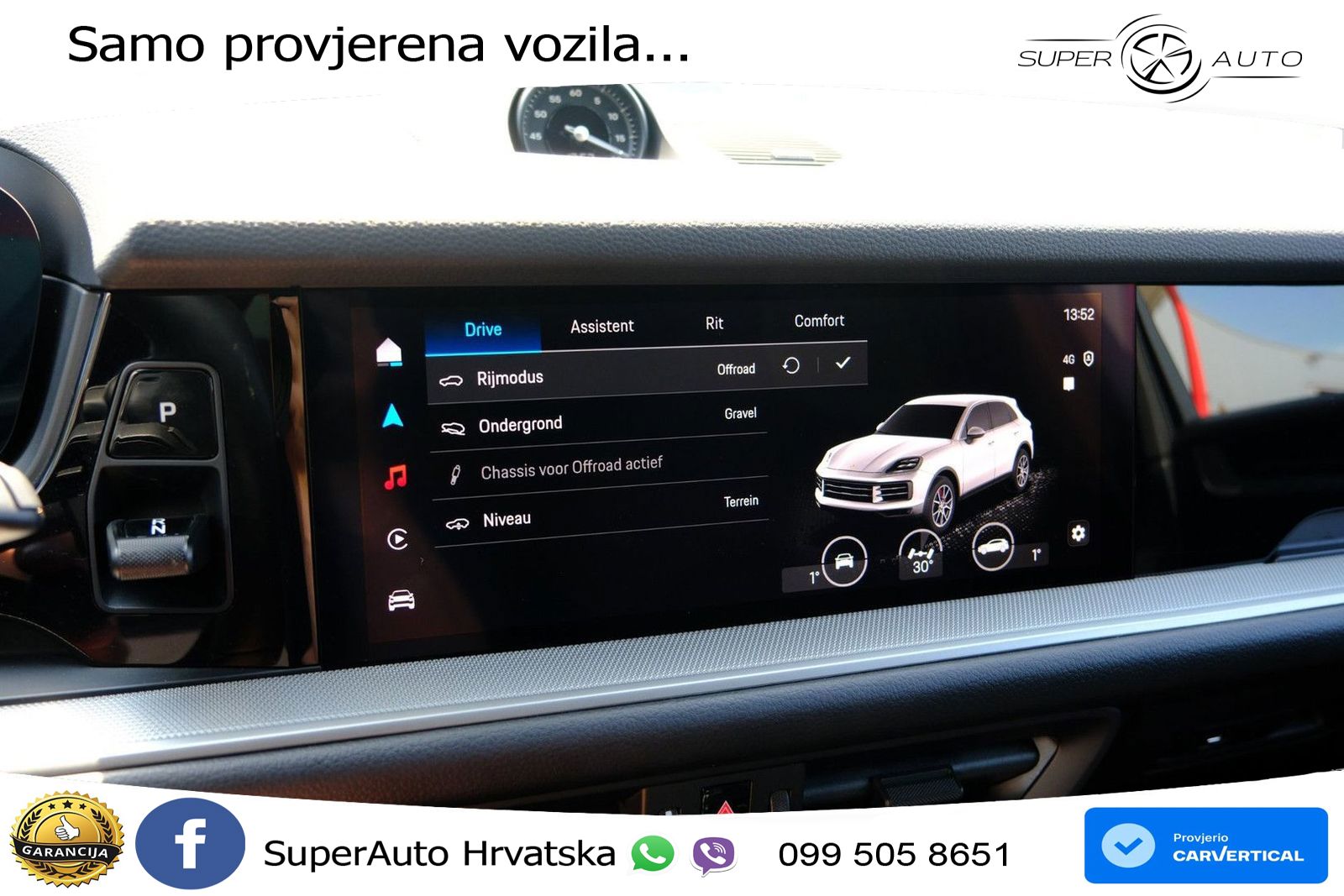 Porsche Cayenne 3.0 V6 (470 KS) E-Hybrid Tiptronic S LED+GR SJED+ACC