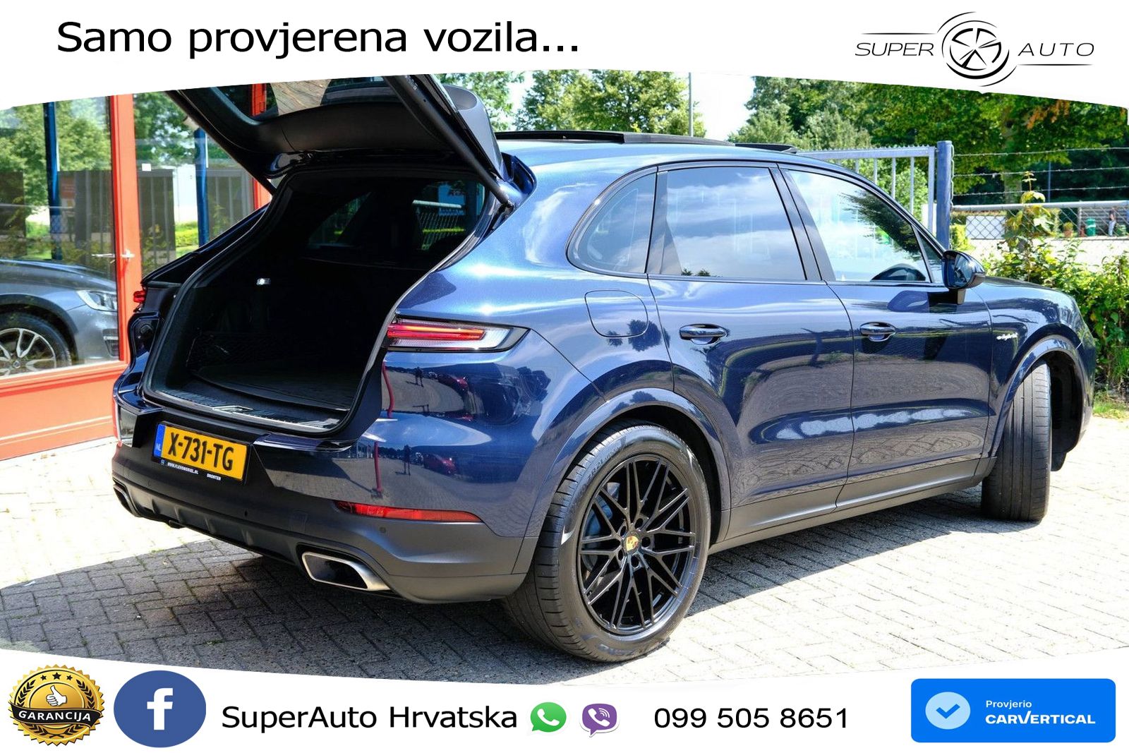 Porsche Cayenne 3.0 V6 (470 KS) E-Hybrid Tiptronic S LED+GR SJED+ACC