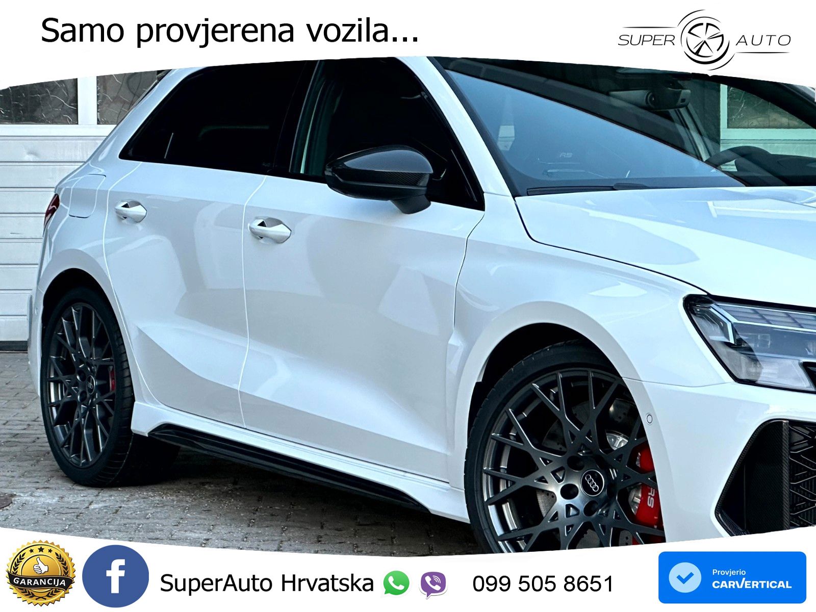 Audi RS3 Sportback 2.5 TFSI (400 KS) quattro S tronic LED+GR SJED+ACC