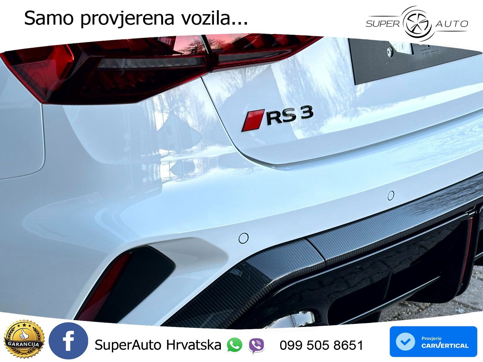 Audi RS3 Sportback 2.5 TFSI (400 KS) quattro S tronic LED+GR SJED+ACC