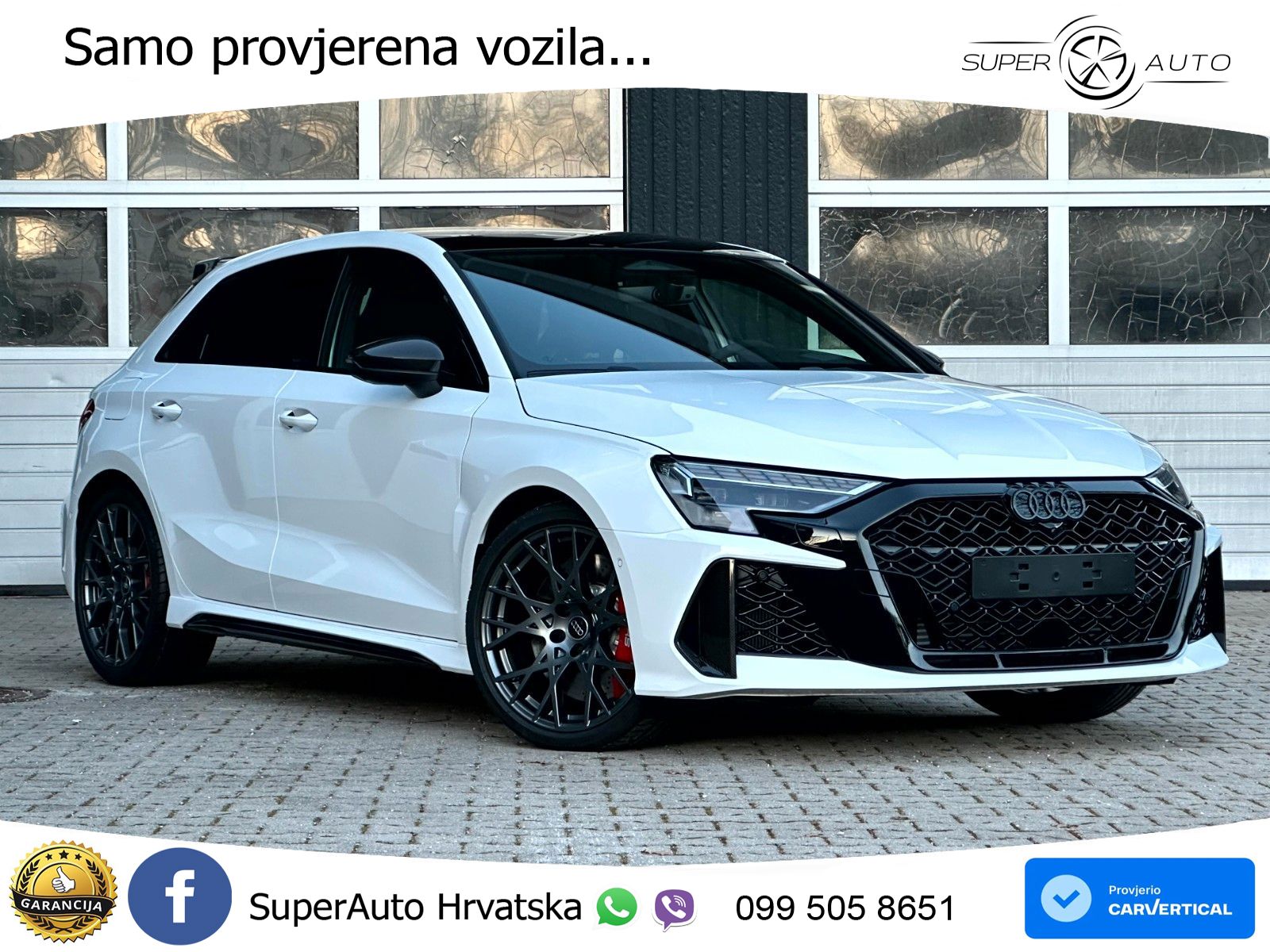 Audi RS3 Sportback 2.5 TFSI (400 KS) quattro S tronic LED+GR SJED+ACC