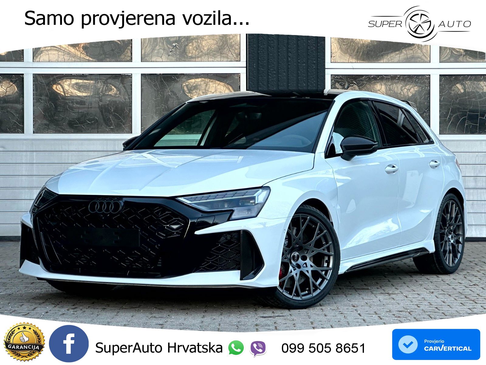 Audi RS3 Sportback 2.5 TFSI (400 KS) quattro S tronic LED+GR SJED+ACC