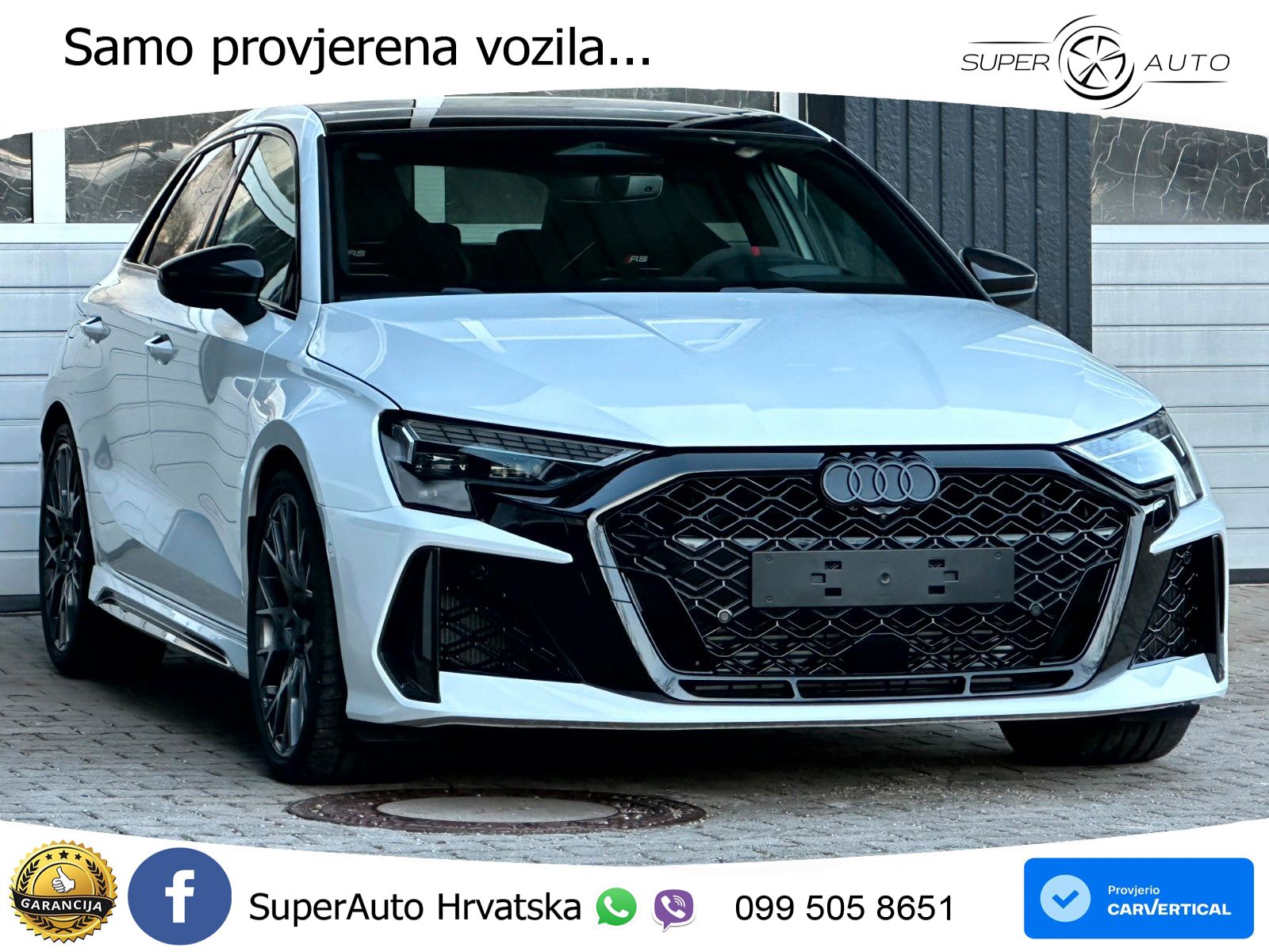 Audi RS3 Sportback 2.5 TFSI (400 KS) quattro S tronic LED+GR SJED+ACC